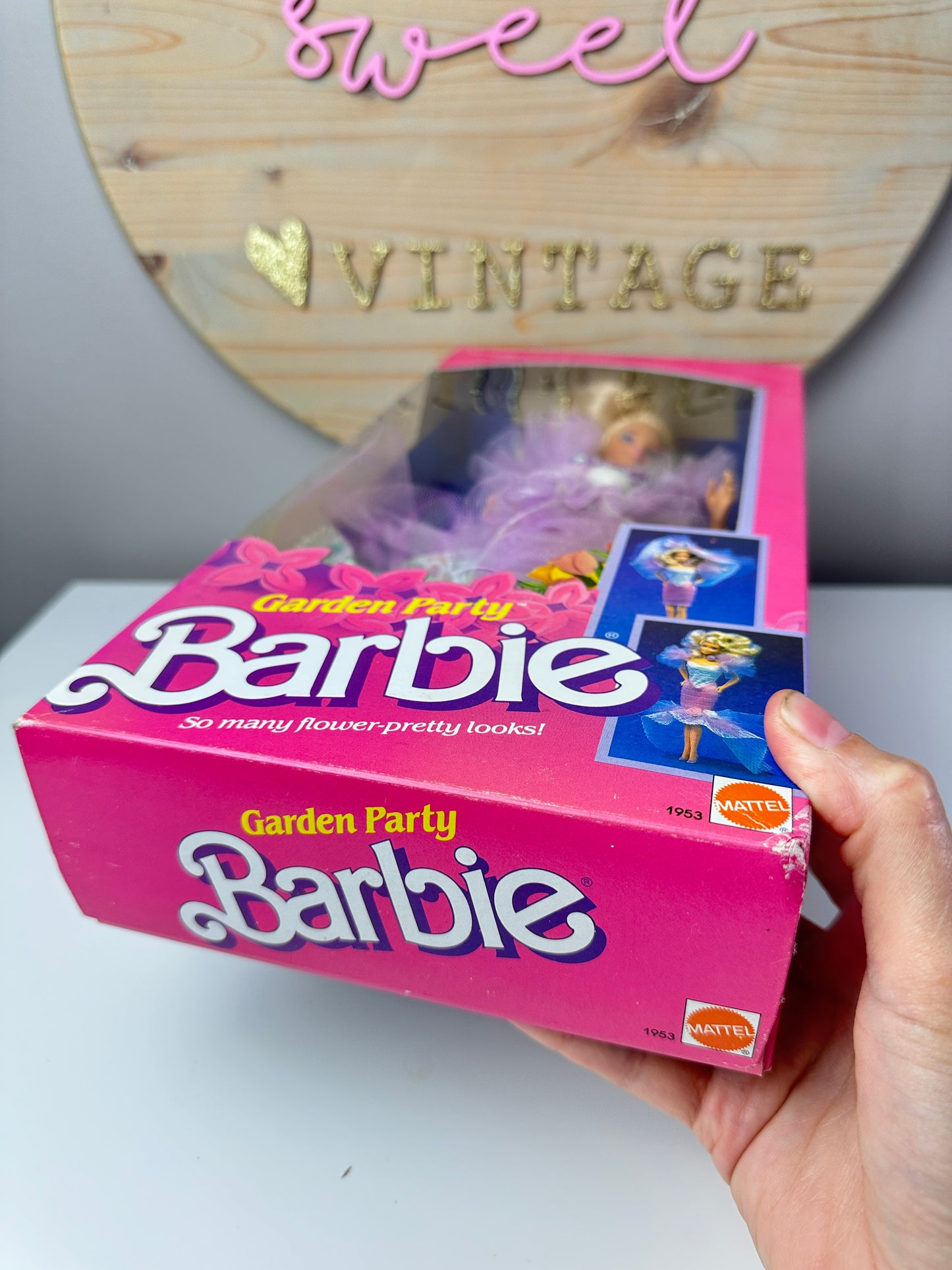 1988 Mattel Garden Party Barbie NRFB
