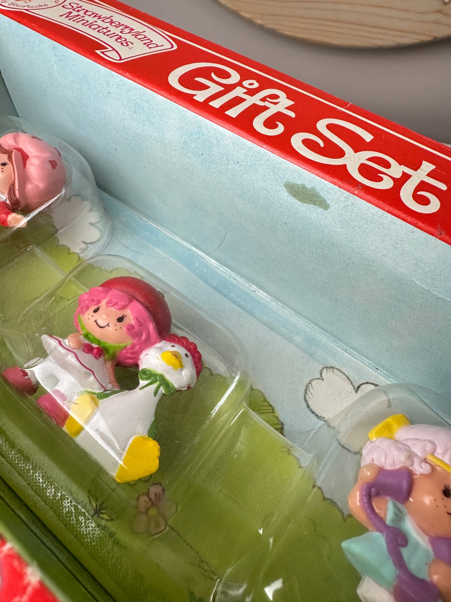 1982 Kenner Strawberry Shortcake Strawberryland Miniature Gift Set MIB NRFB