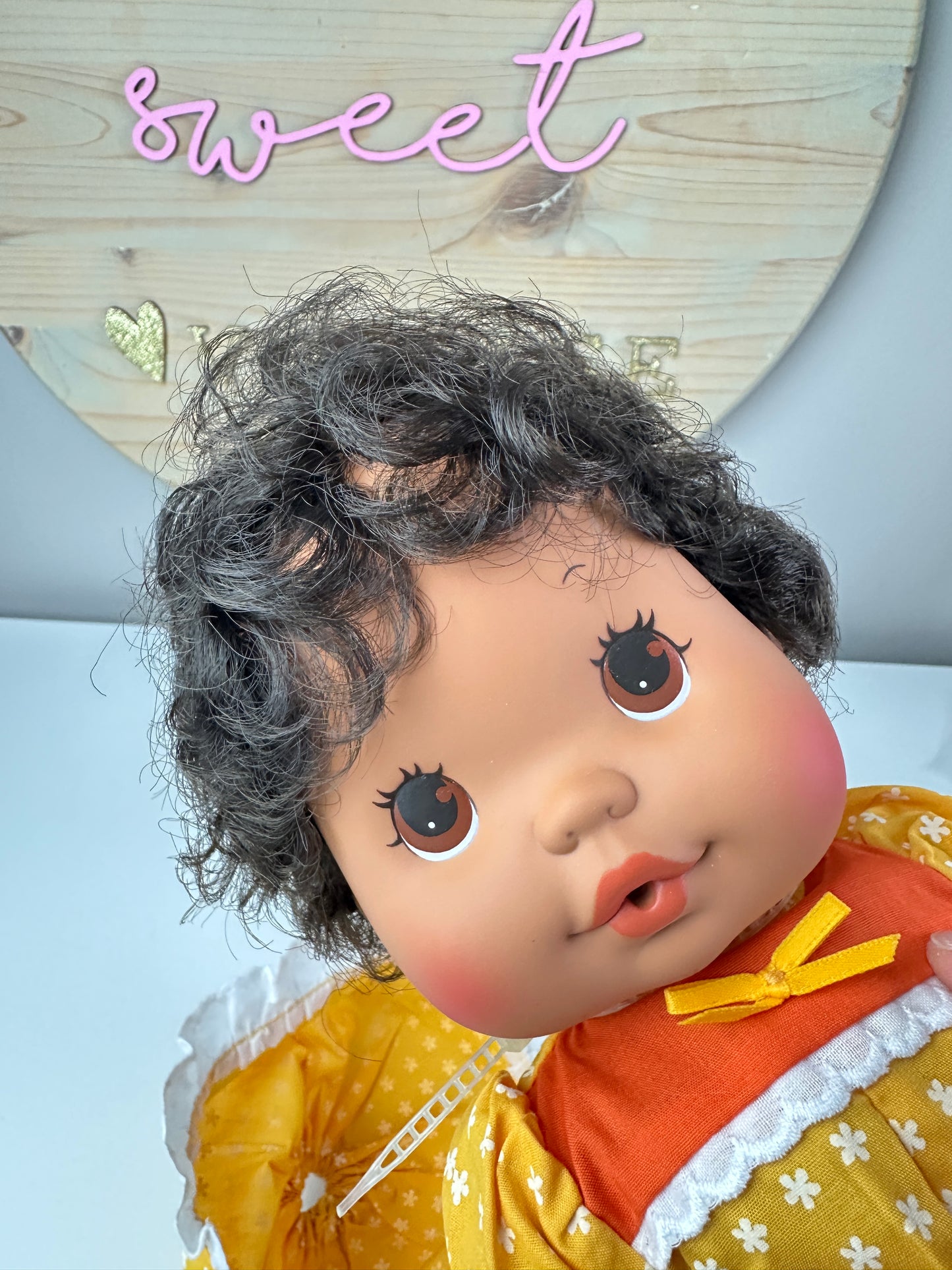 1983 Kenner Strawberry Shortcake Orange Blossom Blow Kiss Baby Doll *Berry Vault*
