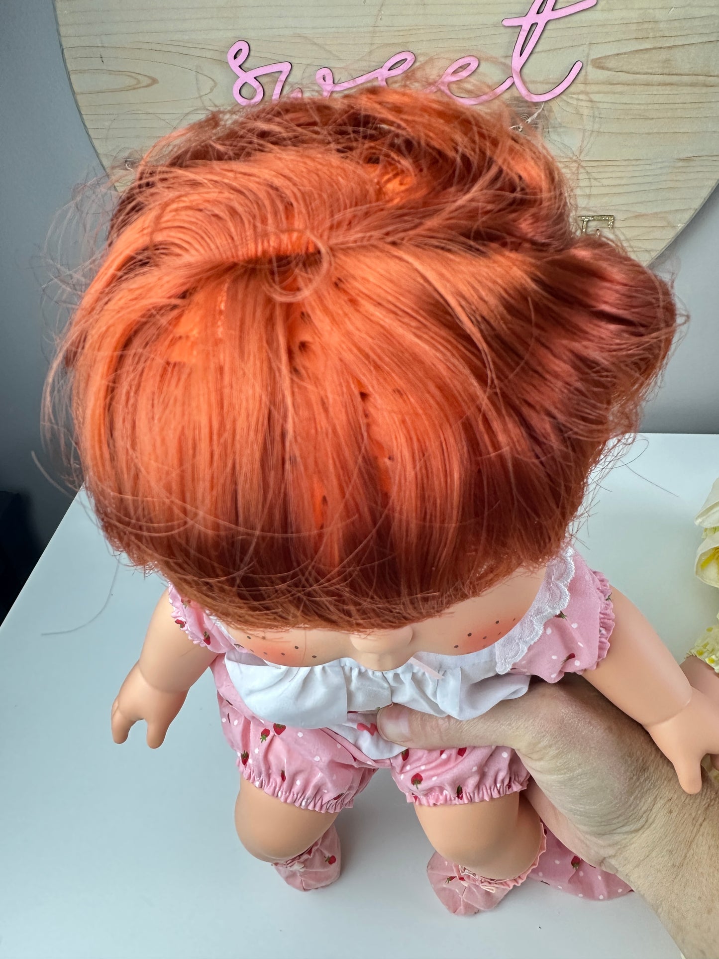 1982 Kenner Strawberry Shortcake Blow Kiss Baby Doll *Berry Vault*