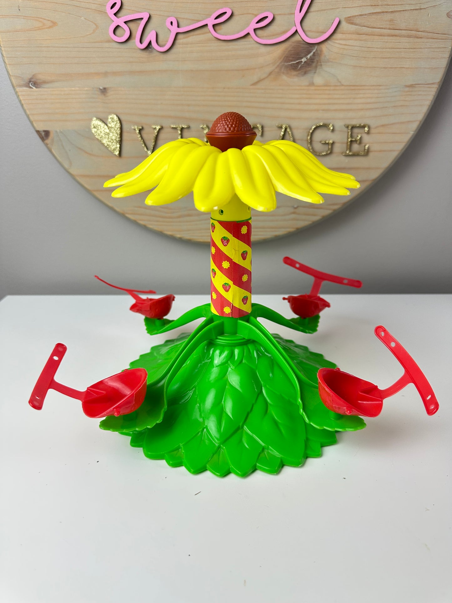 1980s Kenner Strawberry Shortcake Carrousel Playset *Berry Vault*