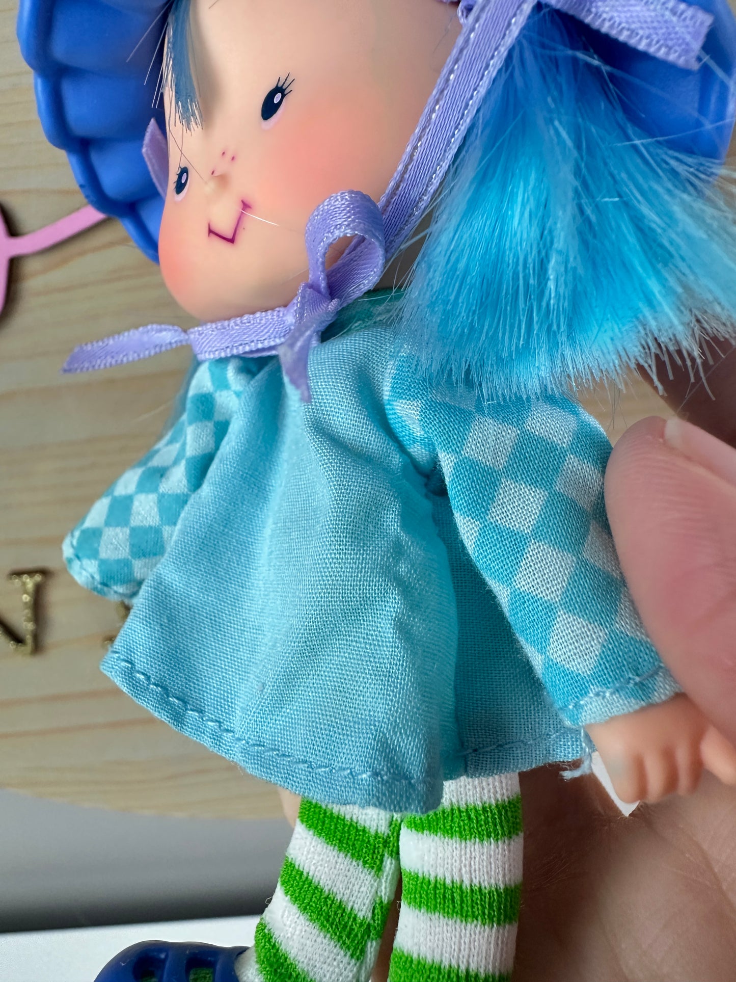 1982 Kenner Strawberry Shortcake Blueberry Muffin with Cheesecake Doll