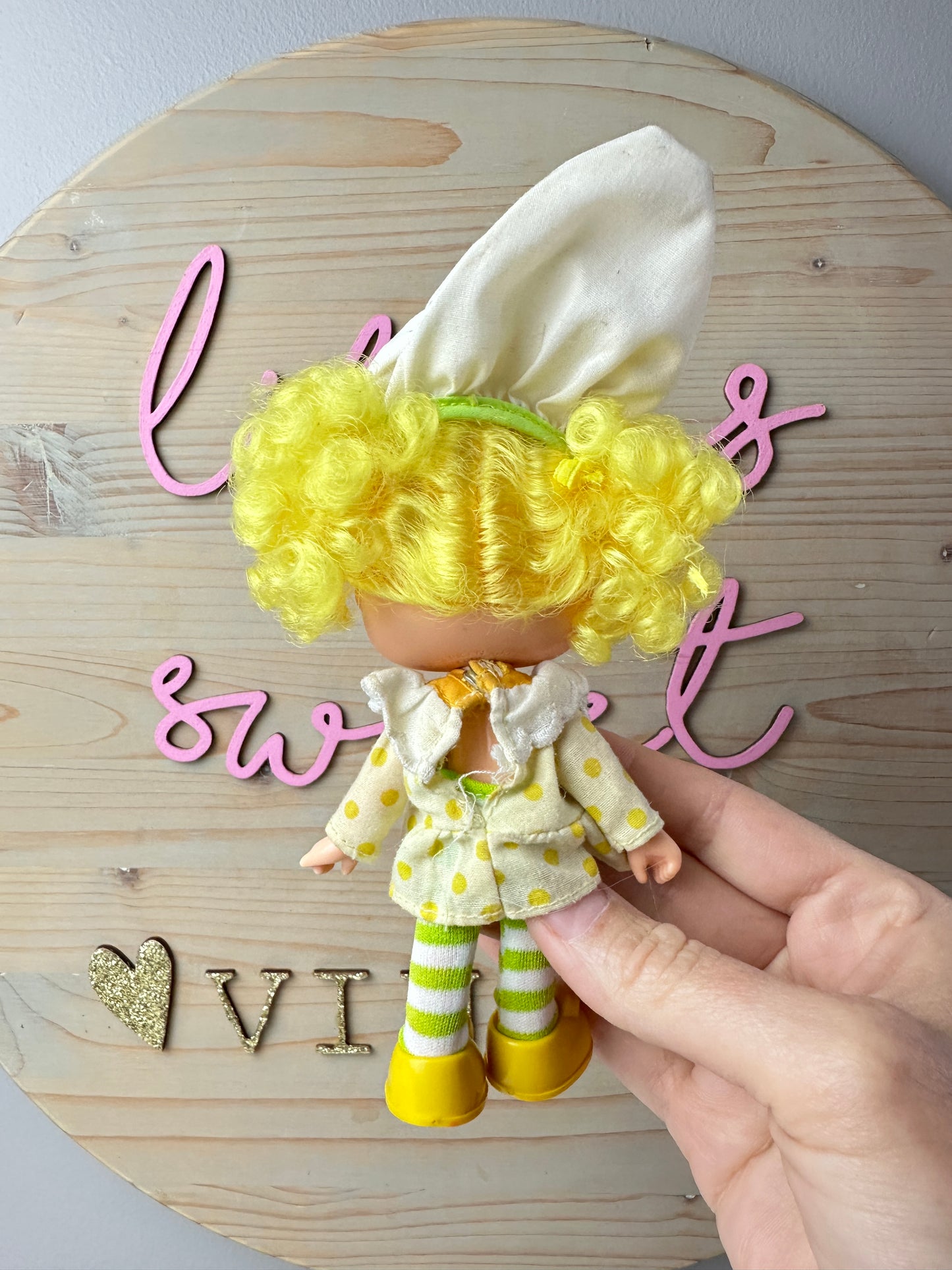 1981 Kenner Strawberry Shortcake Lemon Meringue Doll