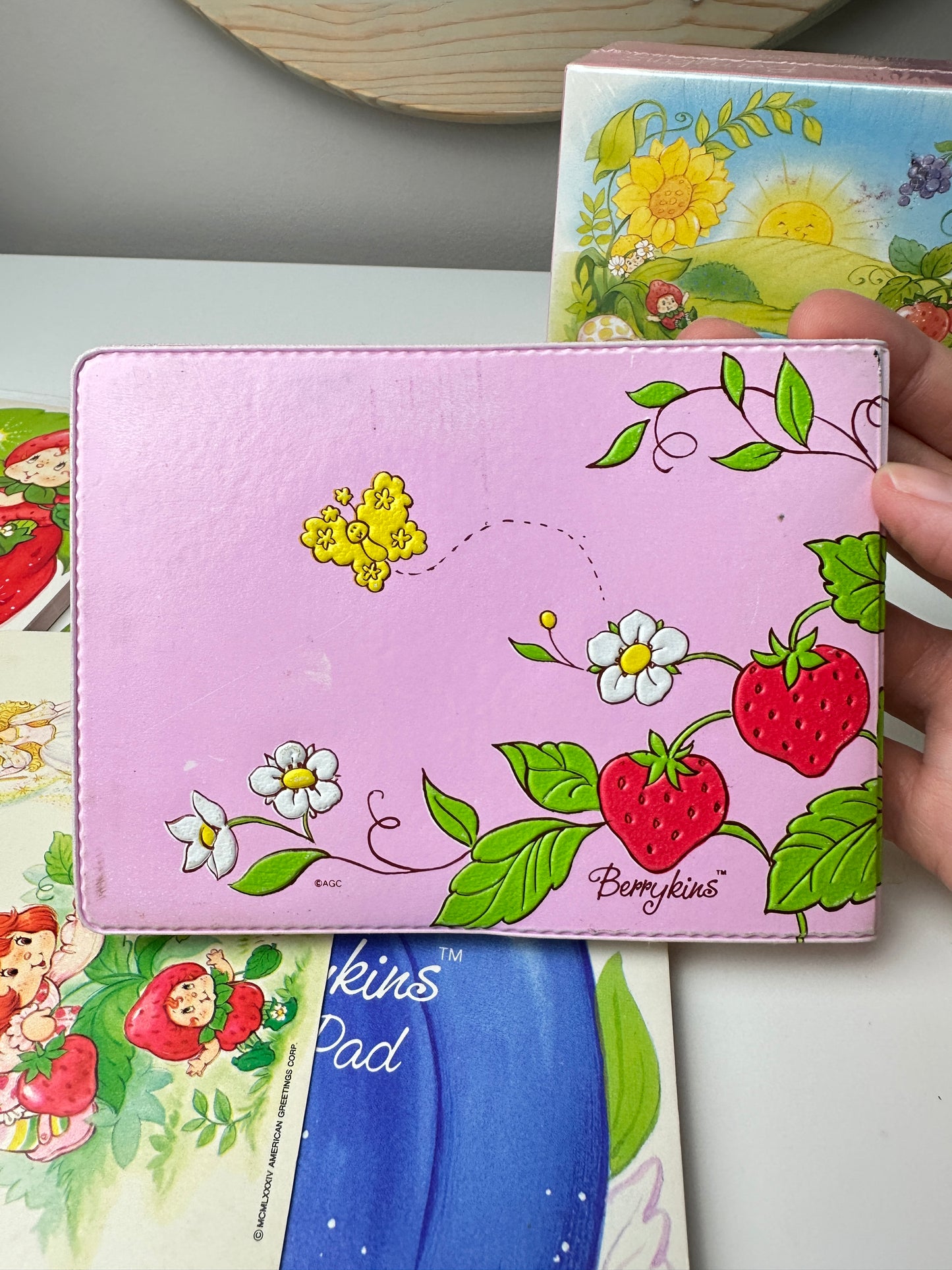 1985 Kenner Strawberry Shortcake Berrykin Autograph Book