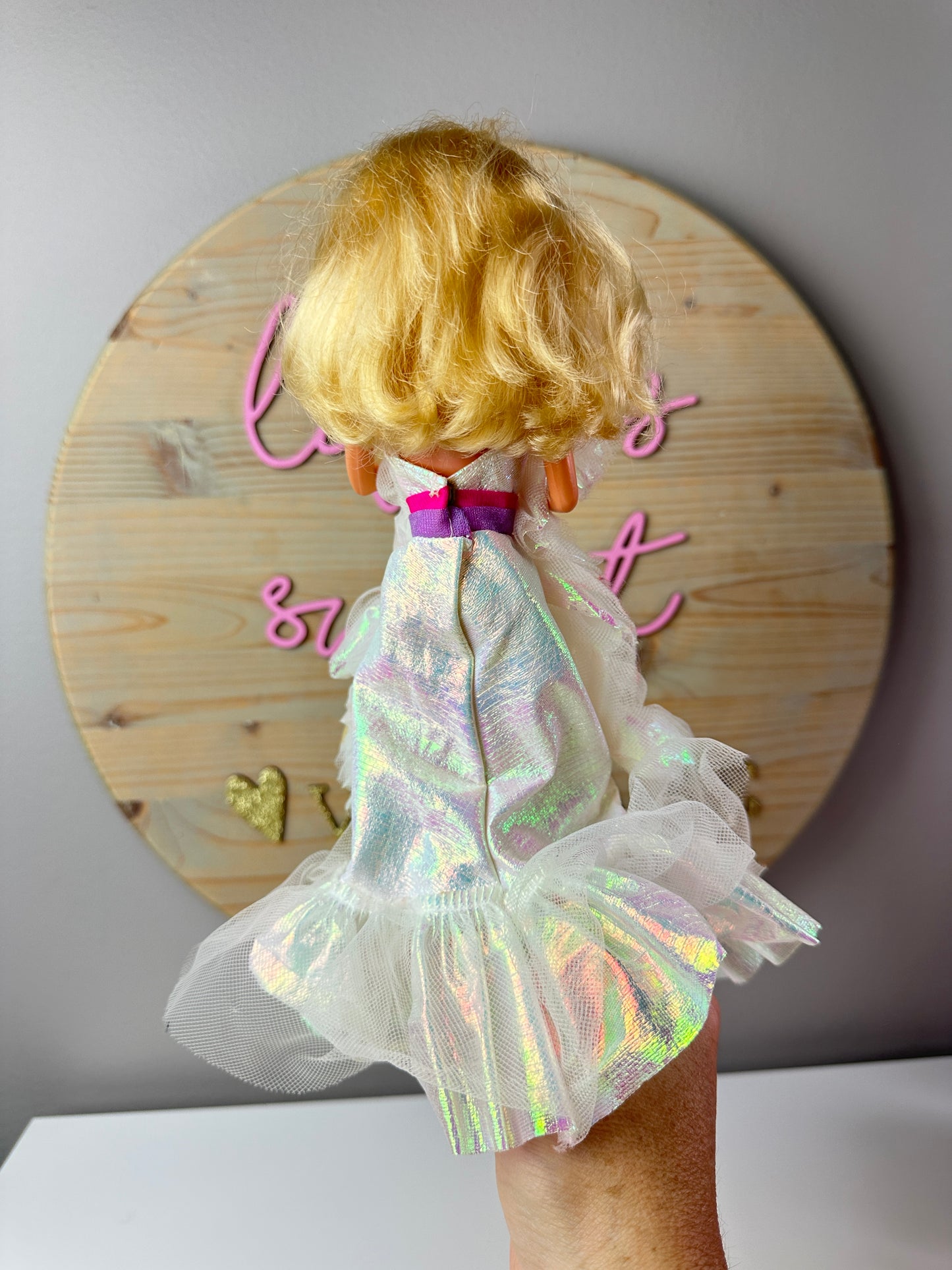 1983 Crystal Barbie Dress and Boa