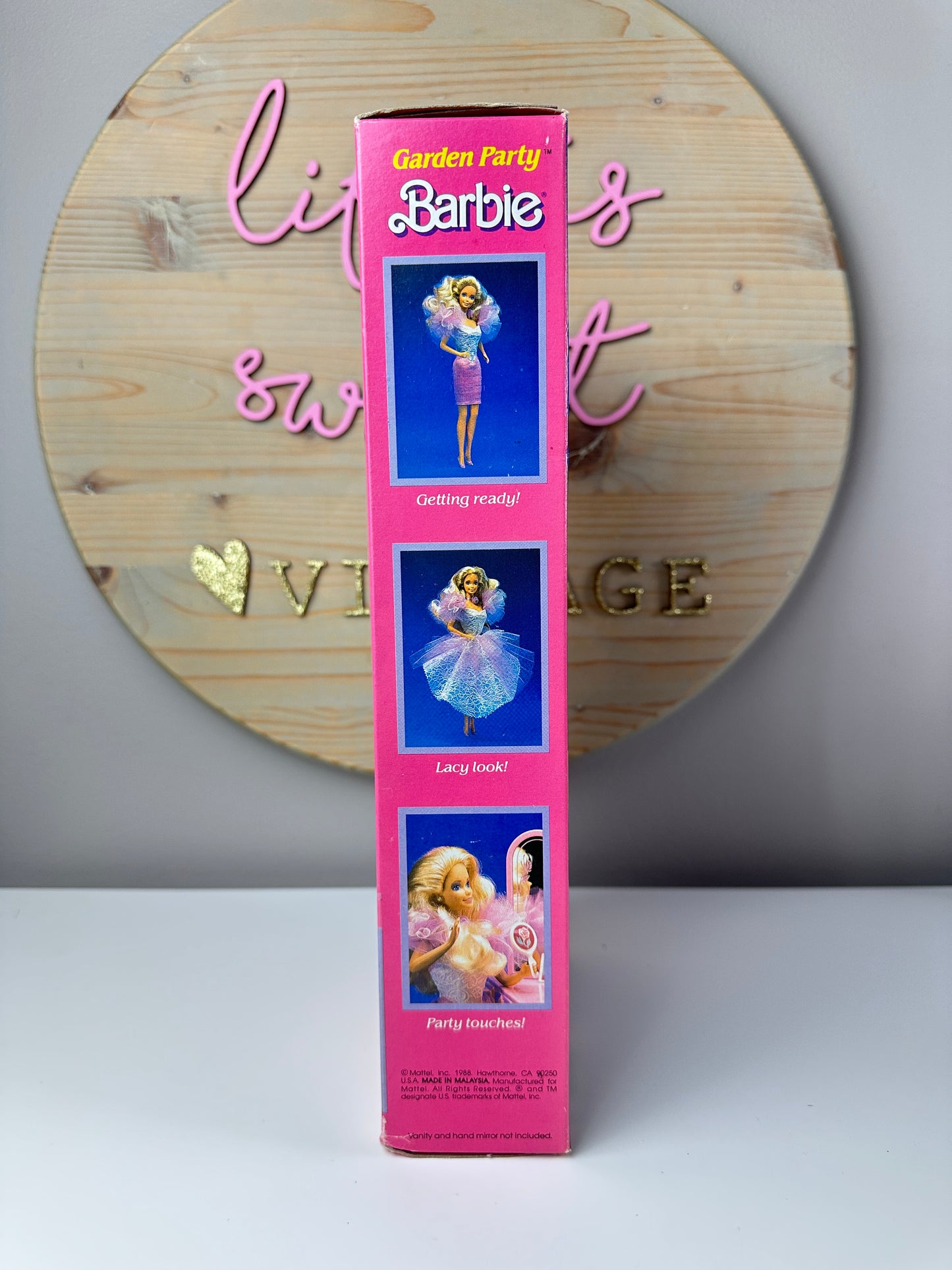 1988 Mattel Garden Party Barbie NRFB