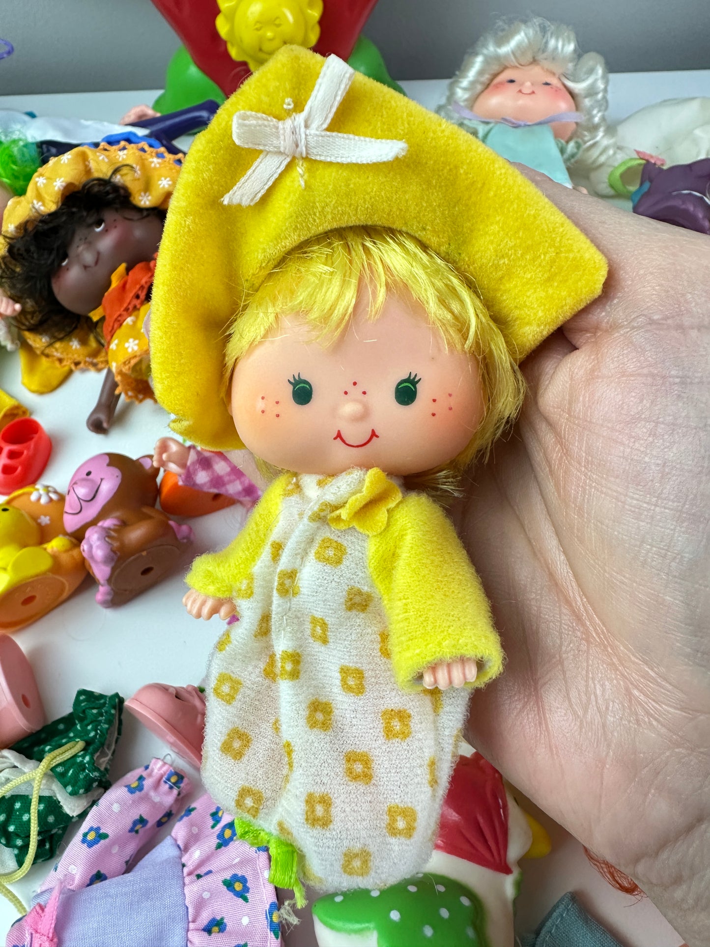 1980s Kenner Strawberry Shortcake Dolls, Pets, & Berry Wear Lot