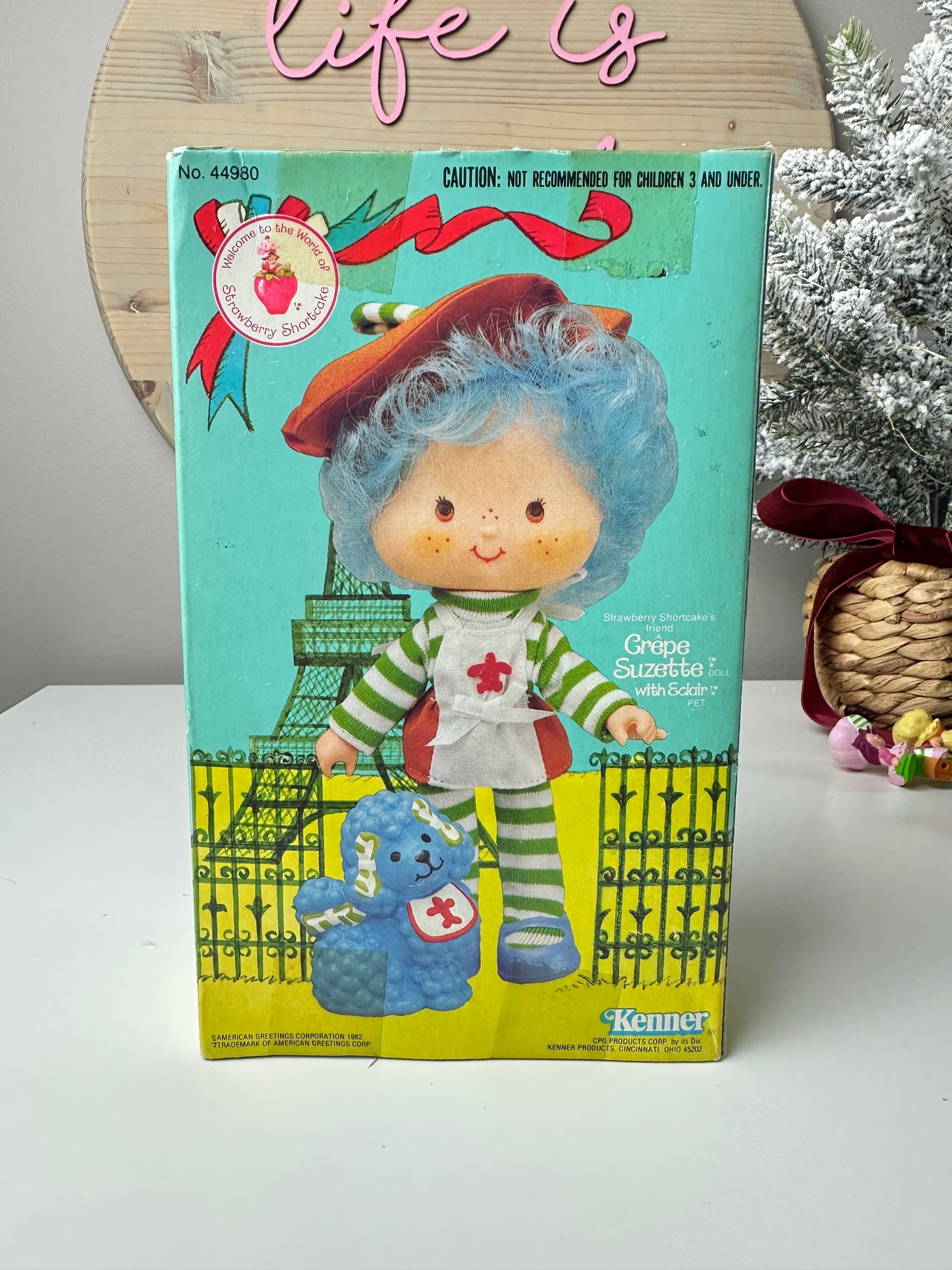 1983 Kenner Strawberry Shortcake Crepe Suzette with Eclair NRFB Sealed
