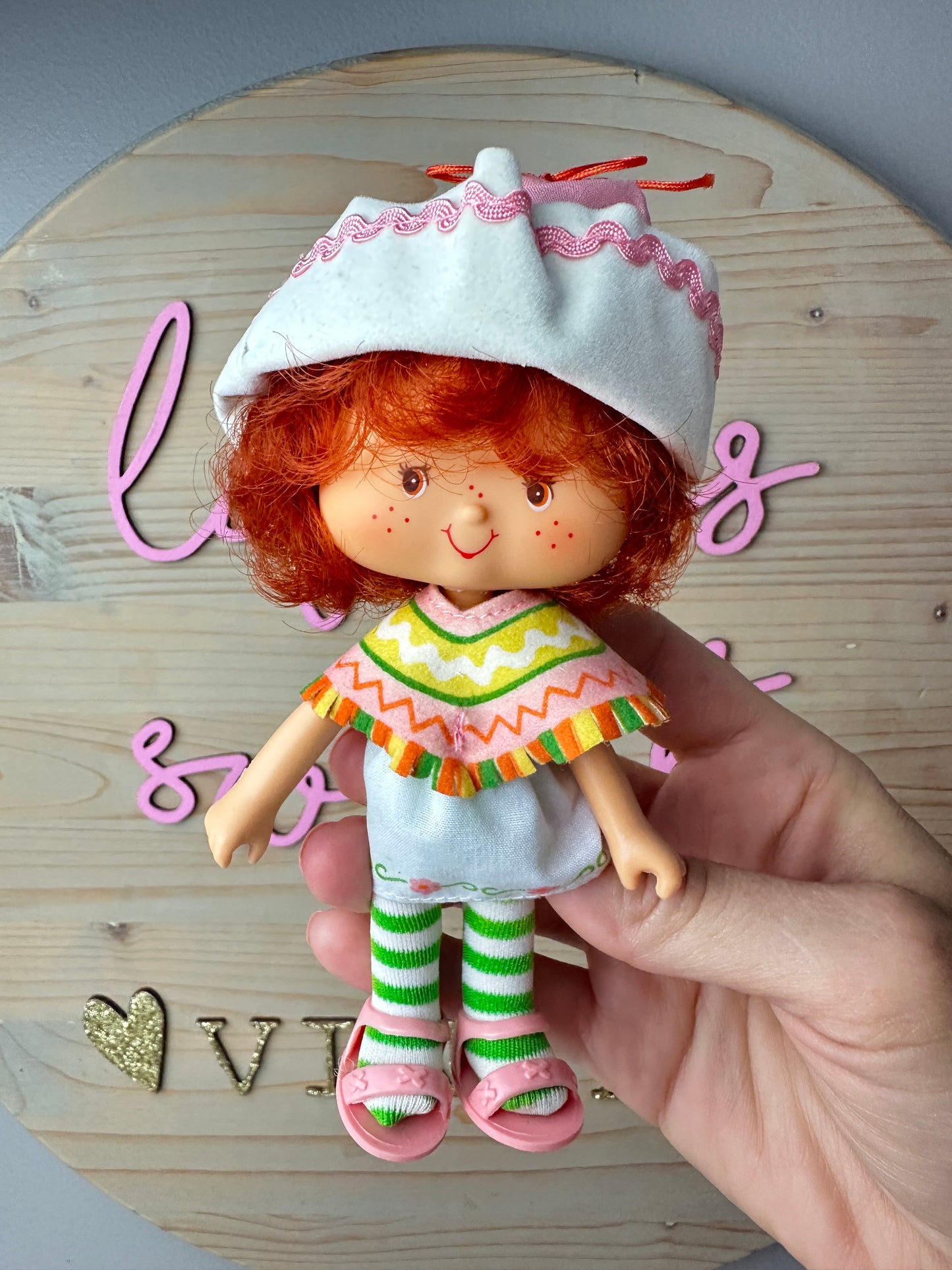 1983 Kenner Strawberry Shortcake Cafe Ole with Burrito Doll
