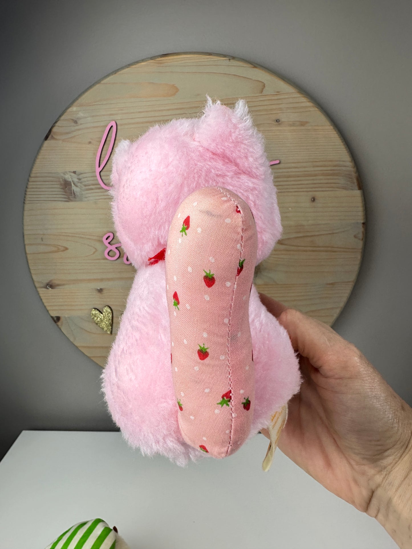 1980 Kenner Strawberry Shortcake Custard & Pupcake Plush *Berry Vault* (Sold Separately)