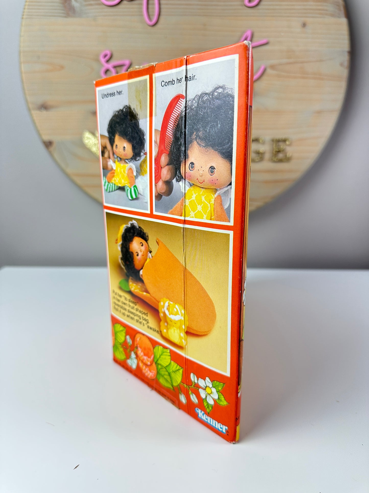 1984 Kenner Strawberry Shortcake Orange Blossom Sweet Sleeper Doll NRFB