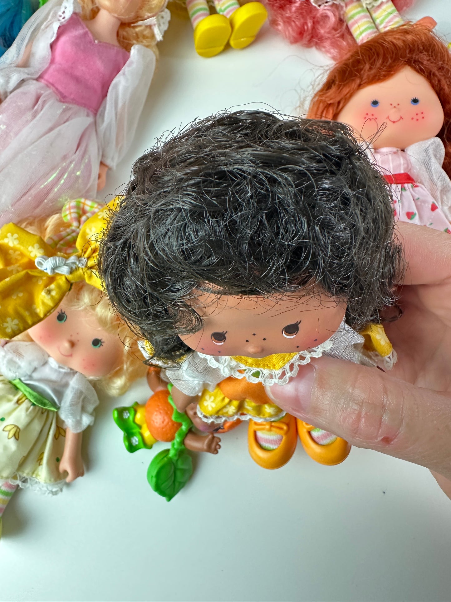 1985 Kenner Strawberry Shortcake COMPLETE Berrykin Doll Collection *Berry Vault*