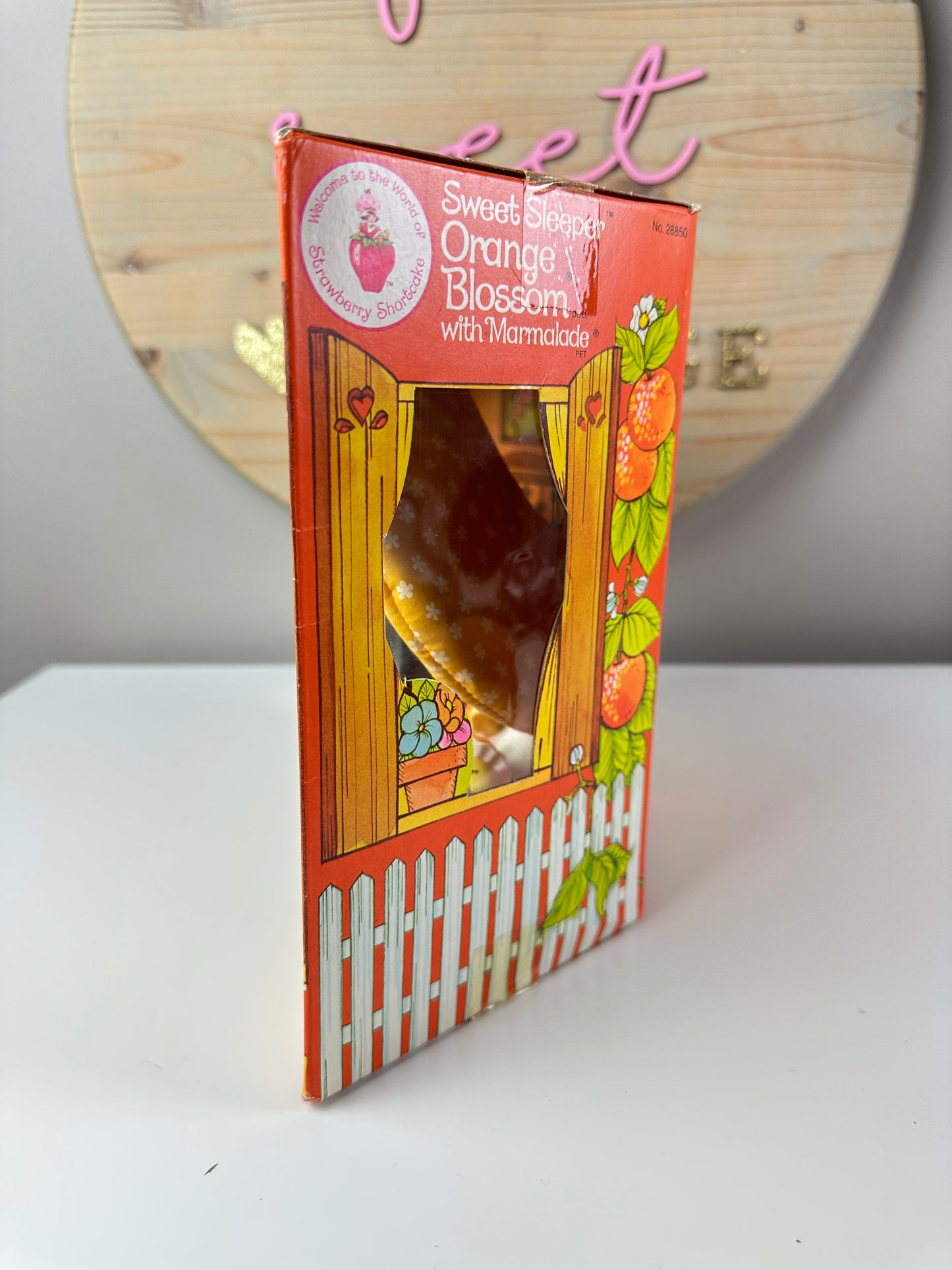 1984 Kenner Strawberry Shortcake Orange Blossom Sweet Sleeper Doll NRFB