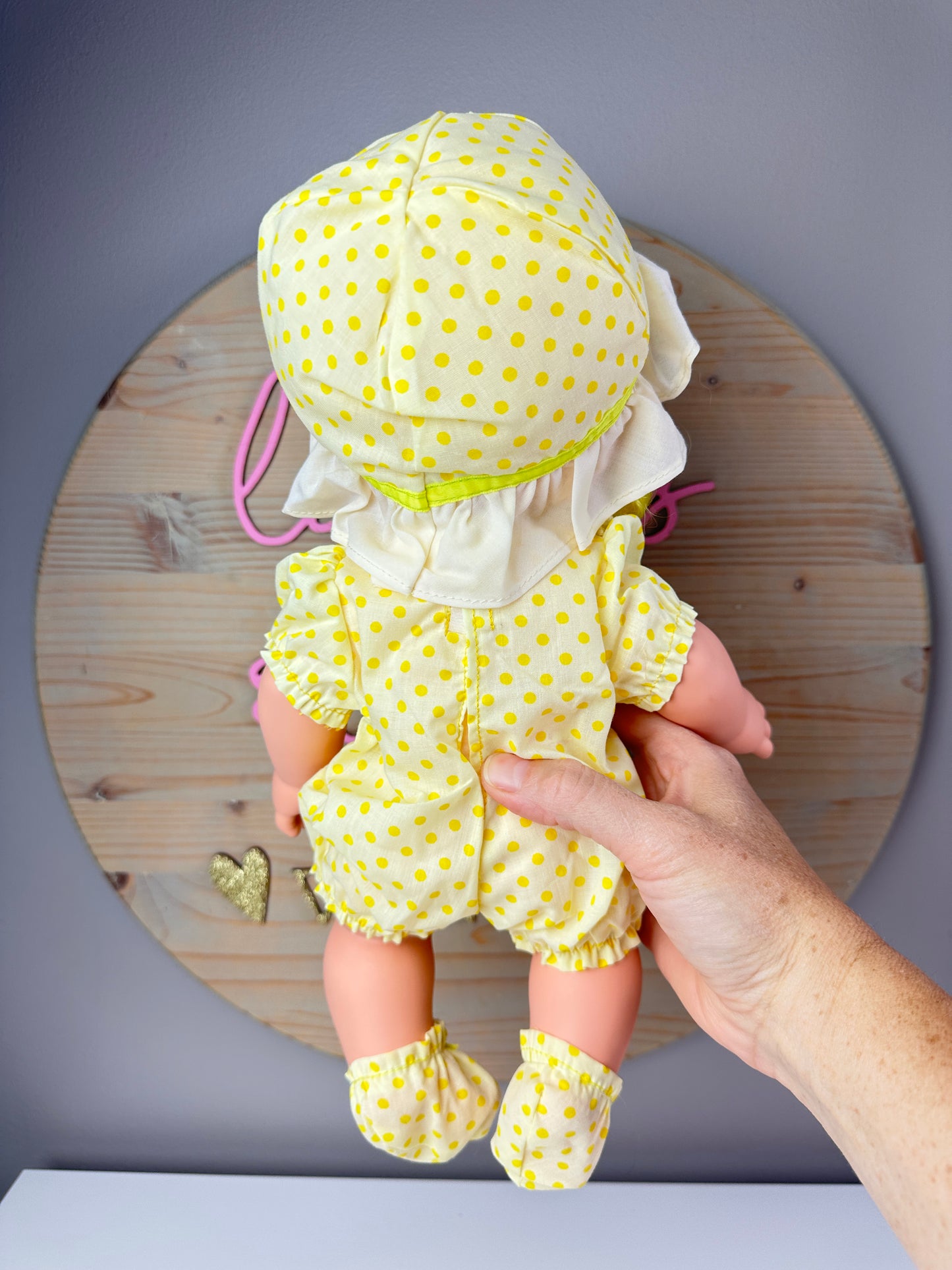 1982 Kenner Strawberry Shortcake Lemon Meringue Blow Kiss Baby Doll *Berry Vault*
