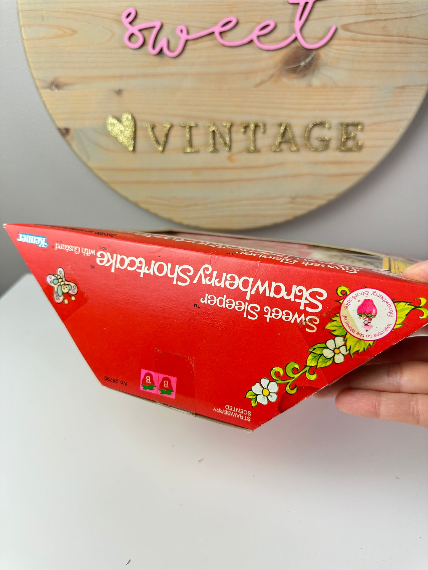 1984 Kenner Strawberry Shortcake Sweet Sleeper Doll NRFB