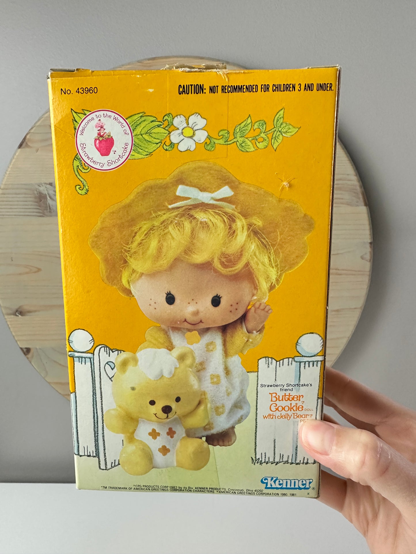 1982 Kenner Strawberry Shortcake Butter Cookie Doll with Box