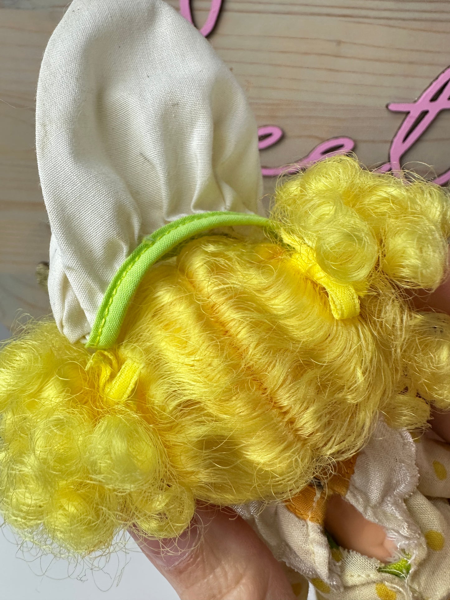 1981 Kenner Strawberry Shortcake Lemon Meringue Doll