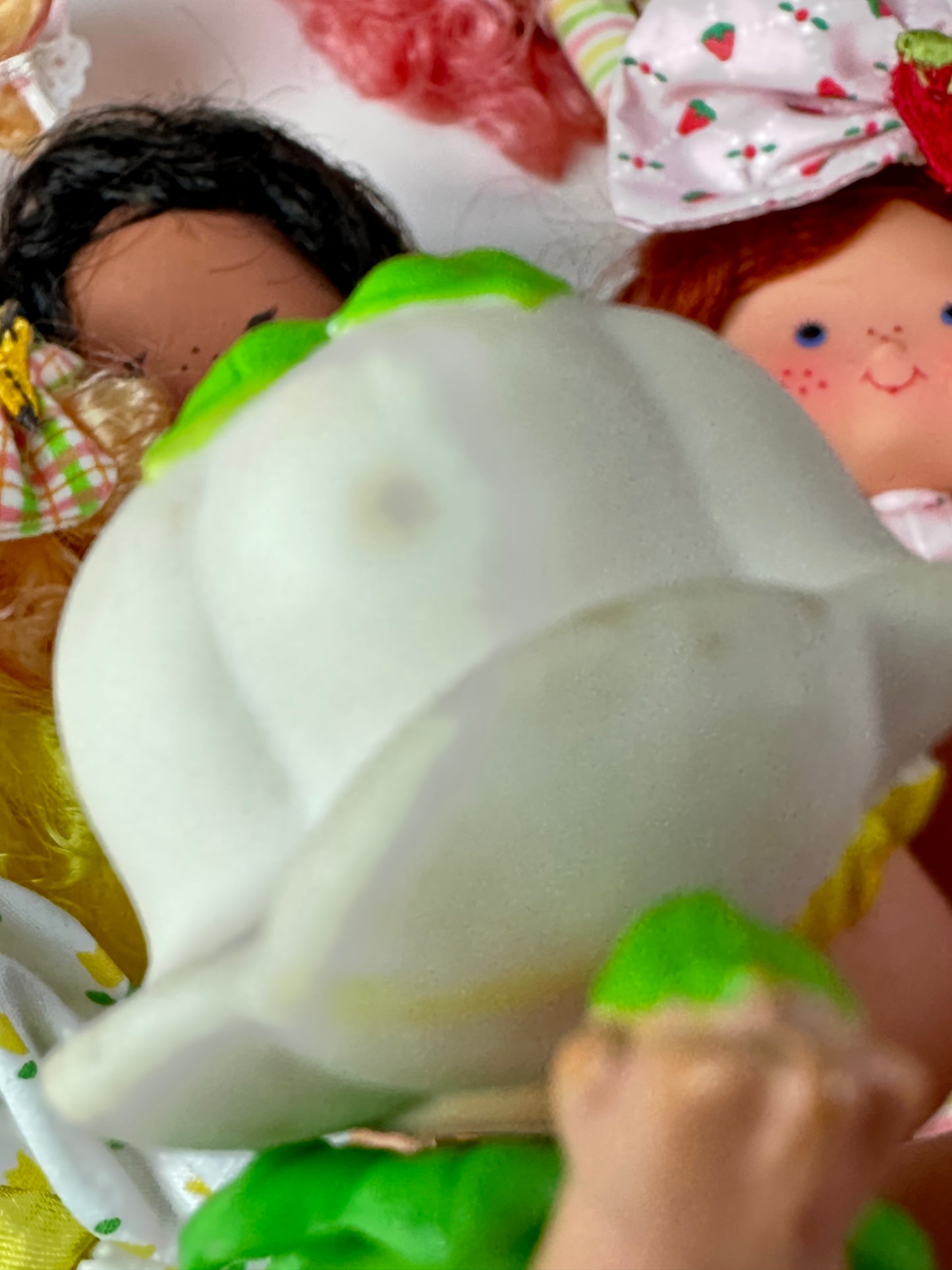 1985 Kenner Strawberry Shortcake COMPLETE Berrykin Doll Collection *Berry Vault*
