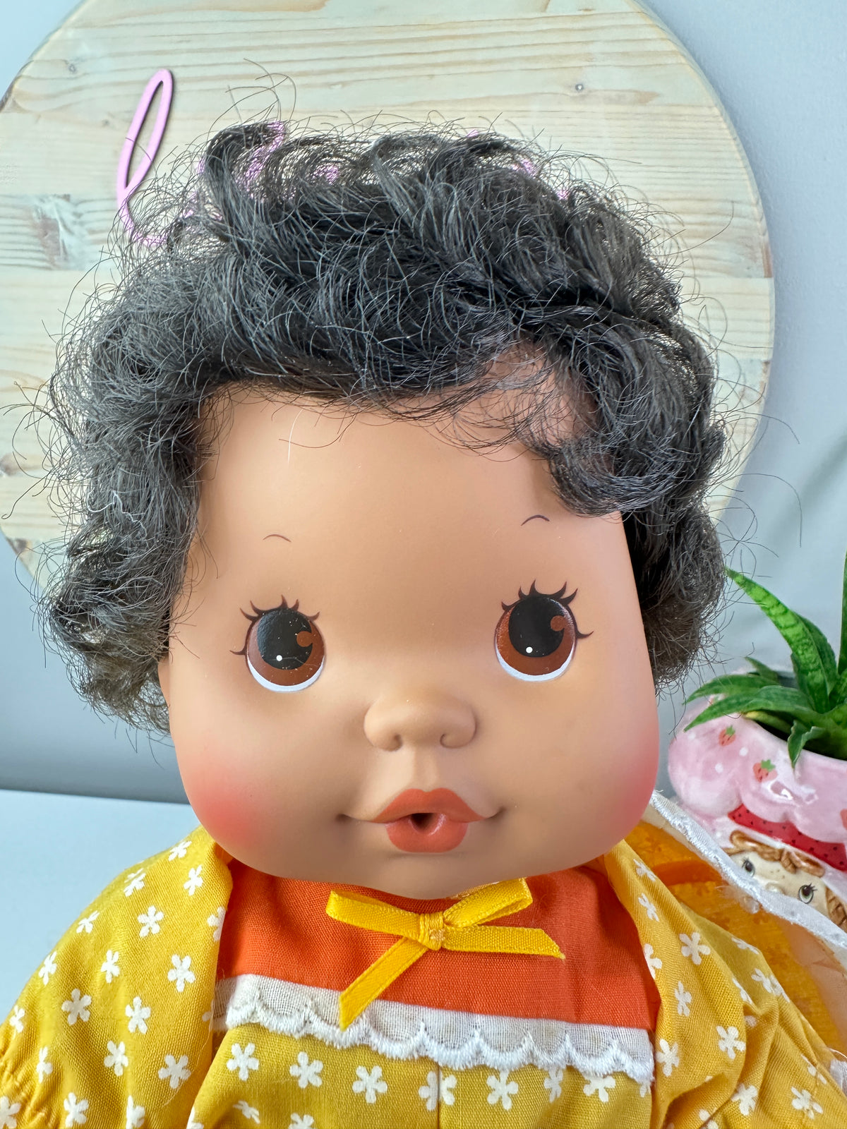 1983 Kenner Strawberry Shortcake Orange Blossom Blow Kiss Baby Doll