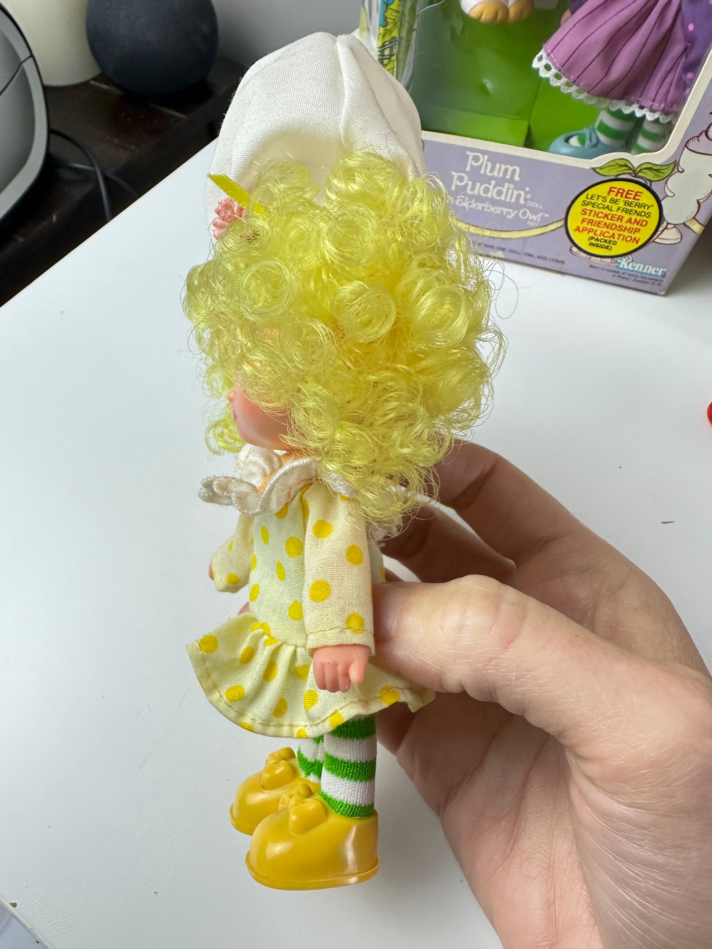 1980 Kenner Strawberry Shortcake Lemon Meringue First Release Doll with Box
