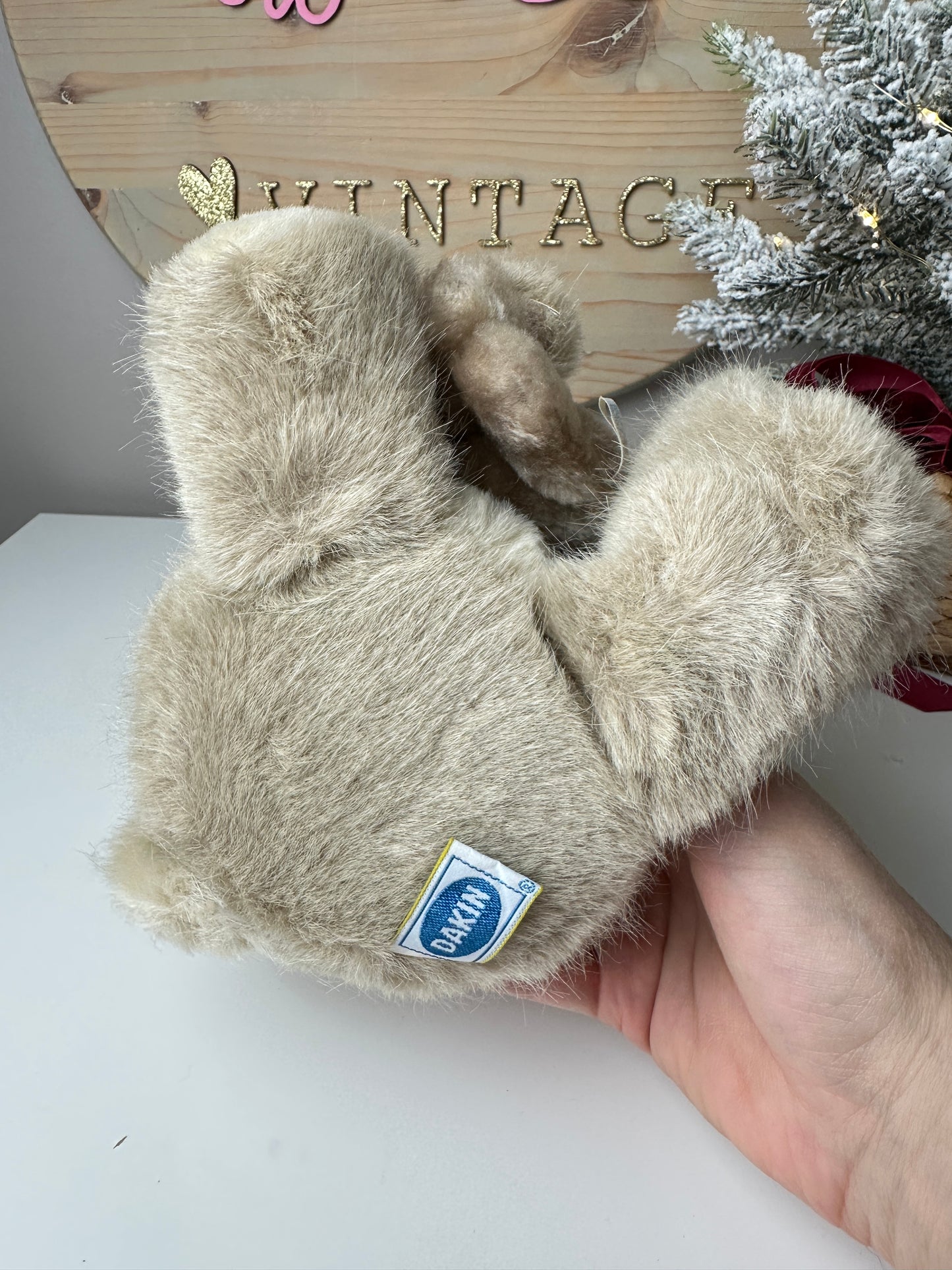 1984 Dakin Easter Bunny and Baby with Original Tag
