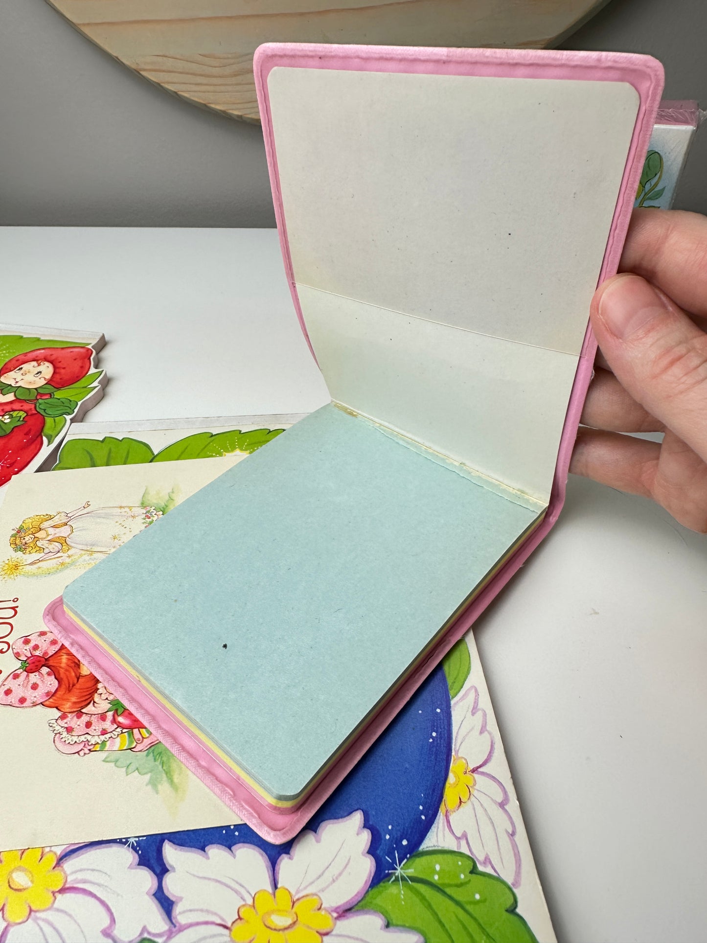 1985 Kenner Strawberry Shortcake Berrykin Autograph Book