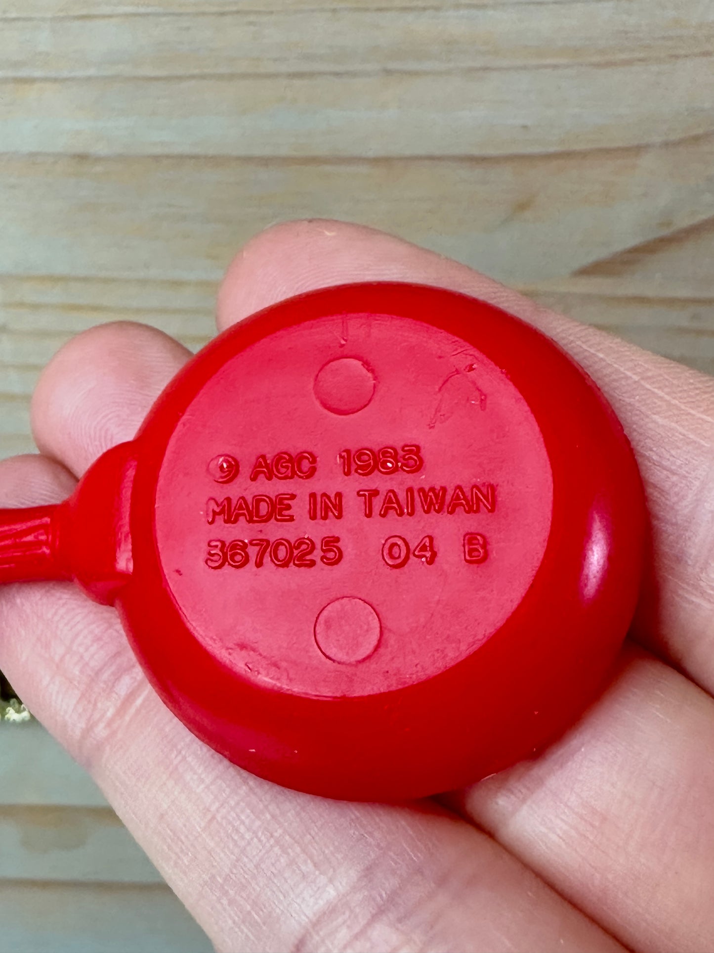 1983 Kenner Strawberry Shortcake Berry Happy Home Red Kitchen Frying Pan