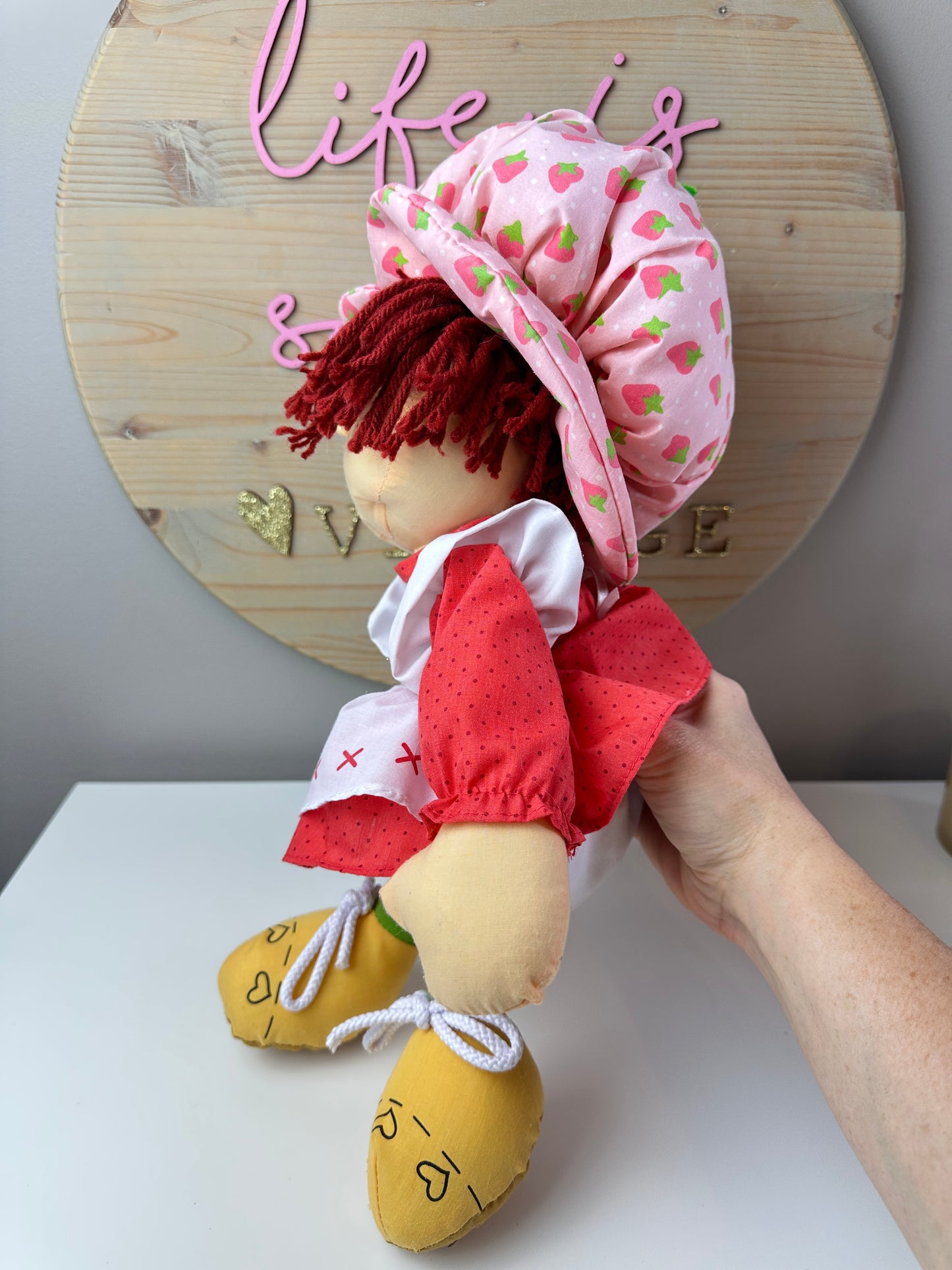 2002 TCFC Strawberry Shortcake Rag Doll