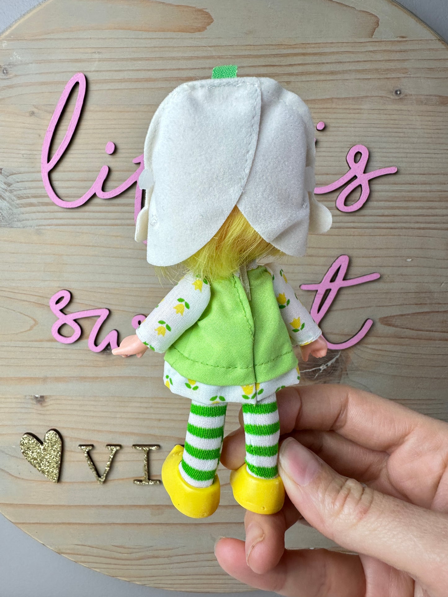 1983 Kenner Strawberry Shortcake Mint Tulip with Marsh Mallard *Berry Vault*