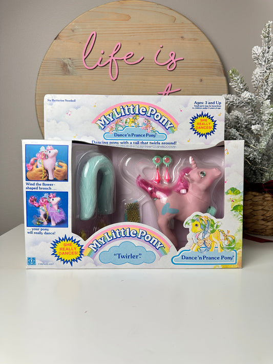 Vintage Hasbro My Little Pony G1 Dance 'N Prance Twirler NRFB MIB Boxed