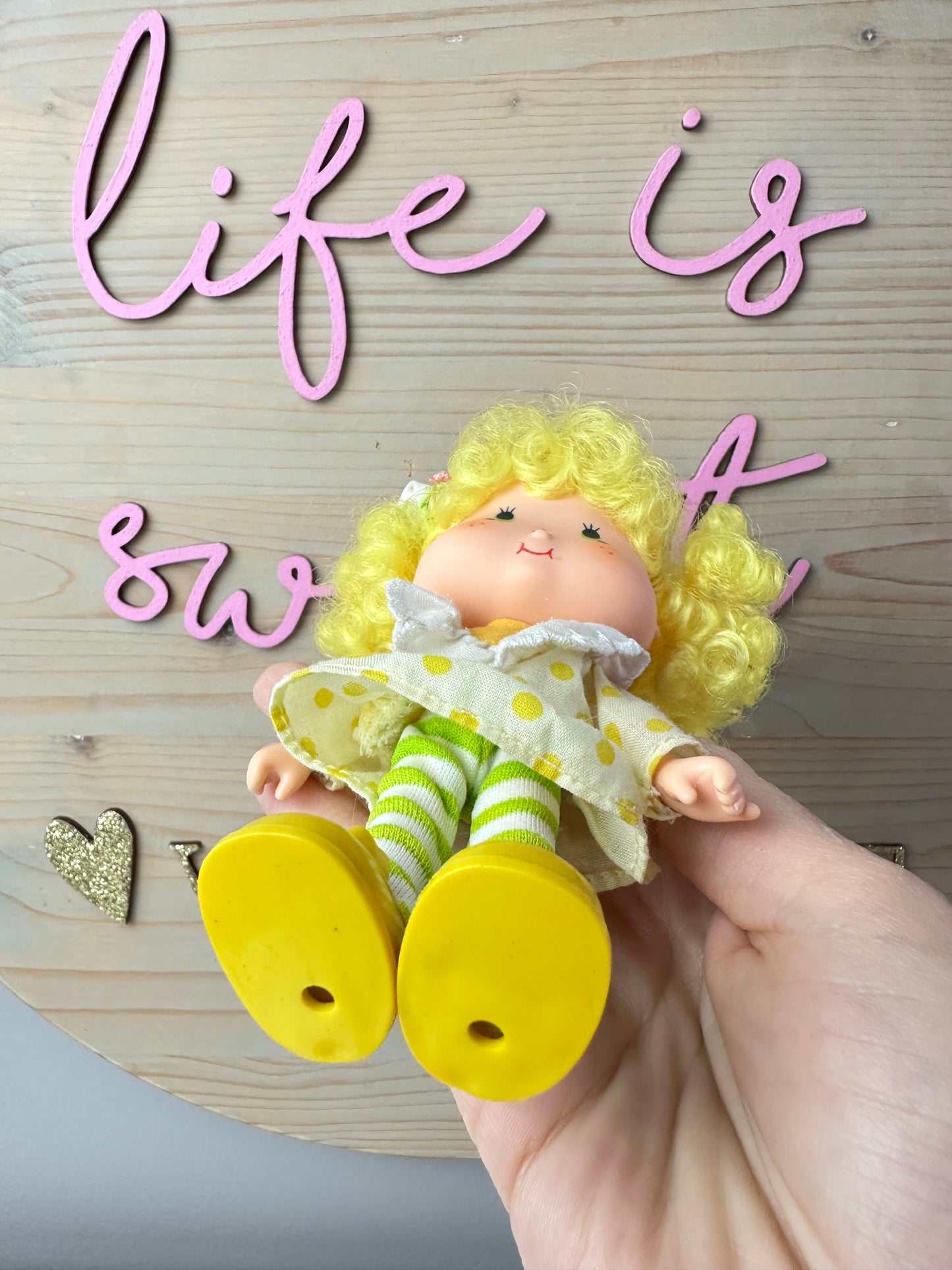 1981 Kenner Strawberry Shortcake Lemon Meringue Doll