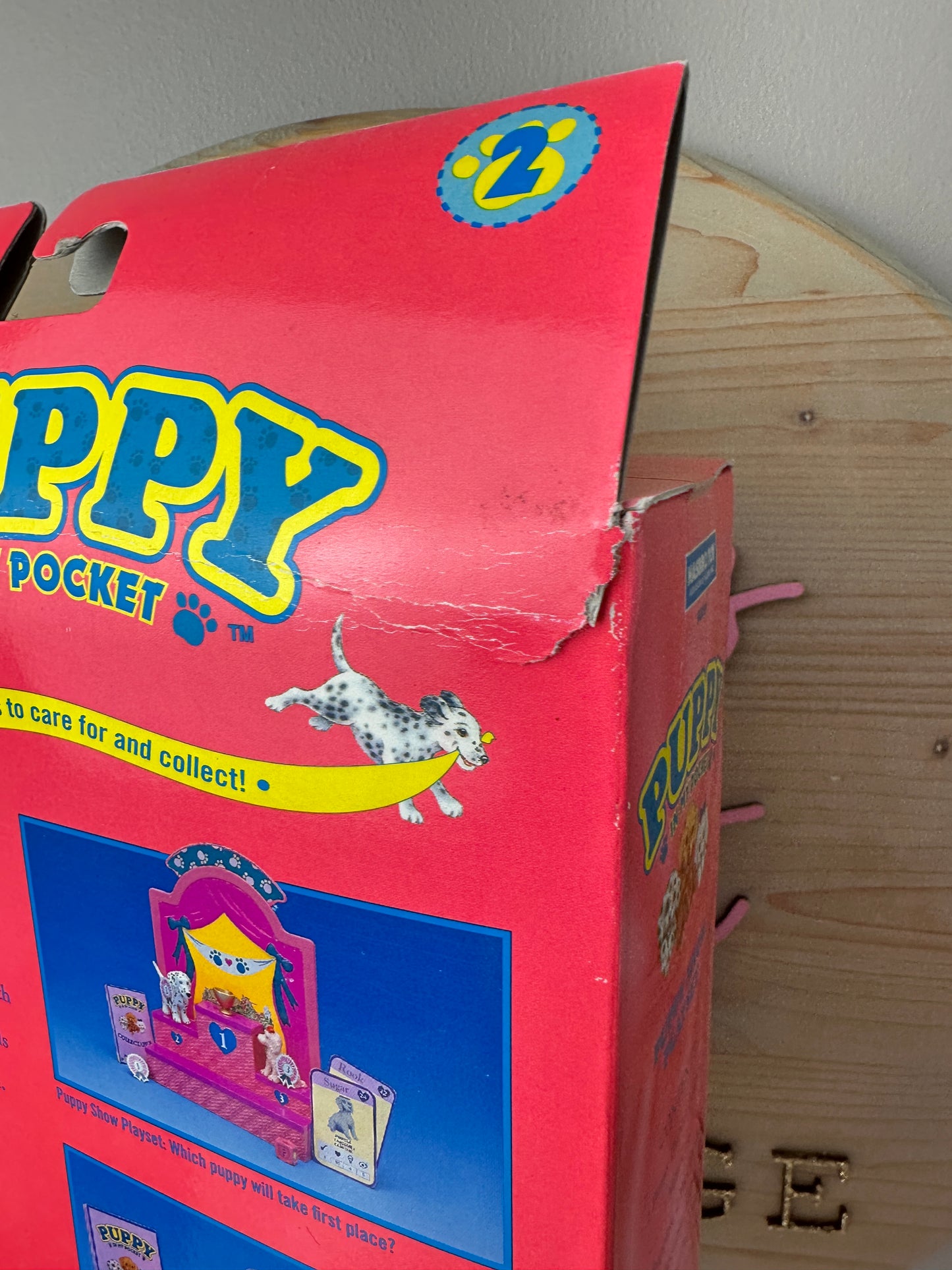 1993 Hasbro Toy Puppy In My Pocket Puppy Show Playset MIB Sealed