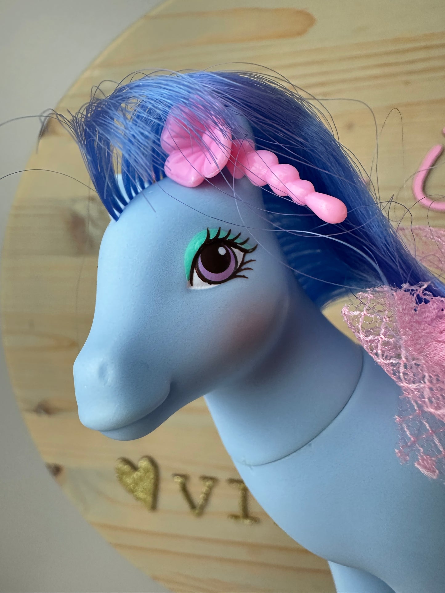 1980s Hasbro My Little Pony Sweetheart Sister Flowerburst with Accessories