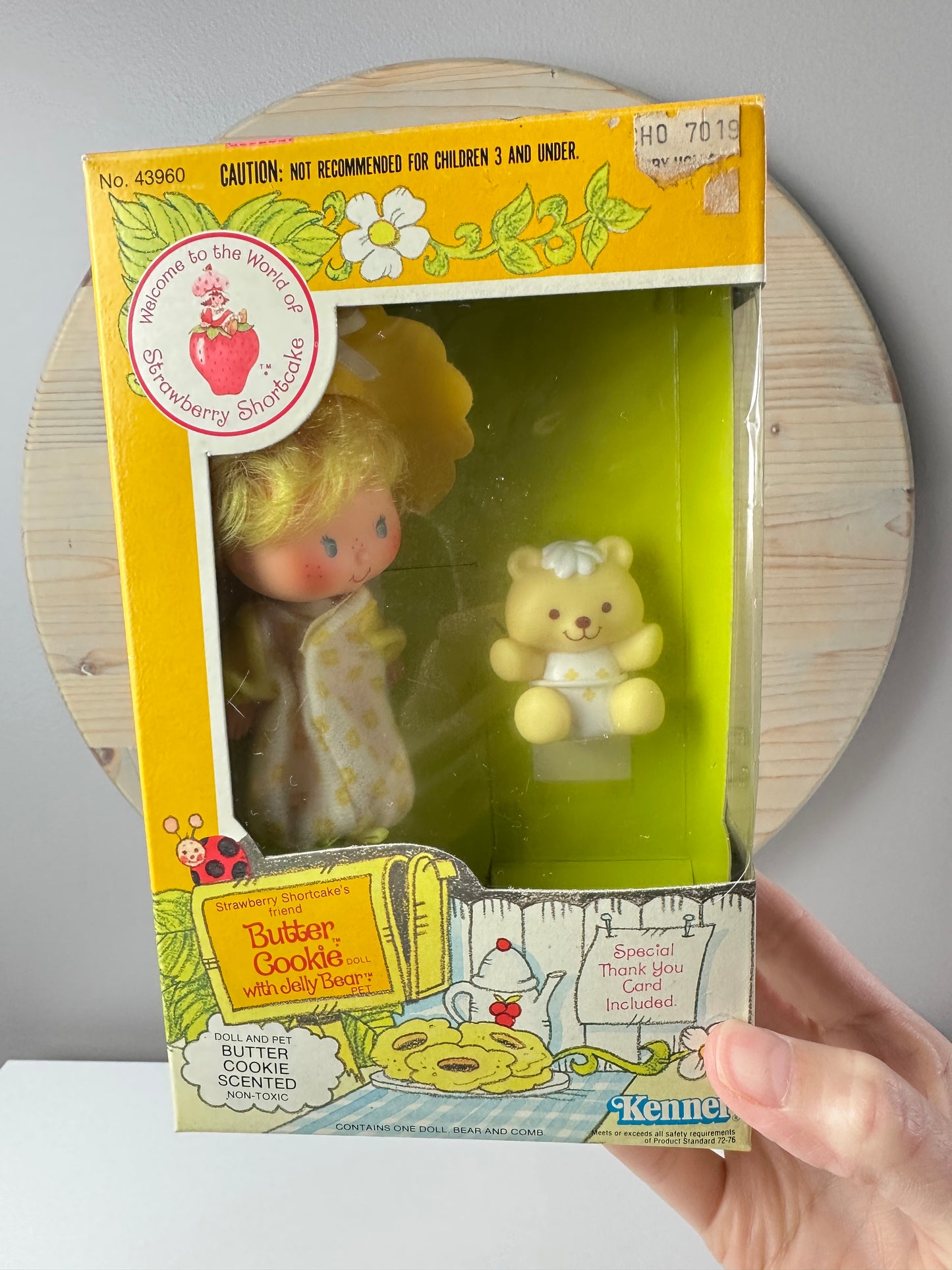 1982 Kenner Strawberry Shortcake Butter Cookie Doll with Box