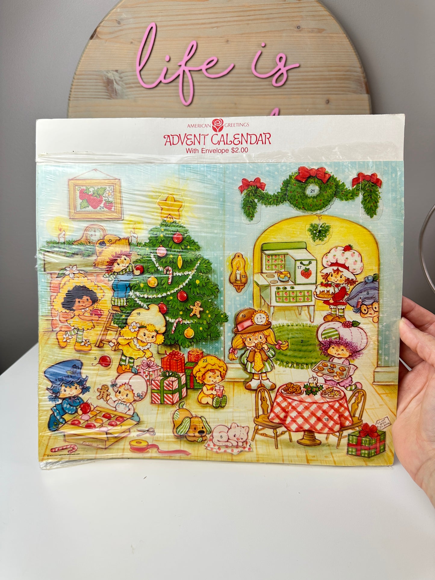 1981 AGC Strawberry Shortcake Advent Calender