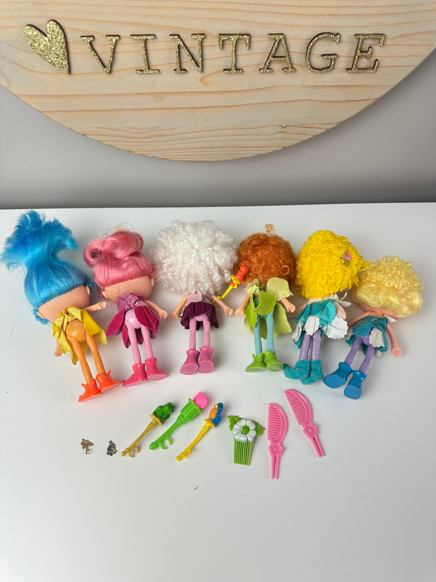 1980s Mattel Herself the Elf Doll & Accessory Lot
