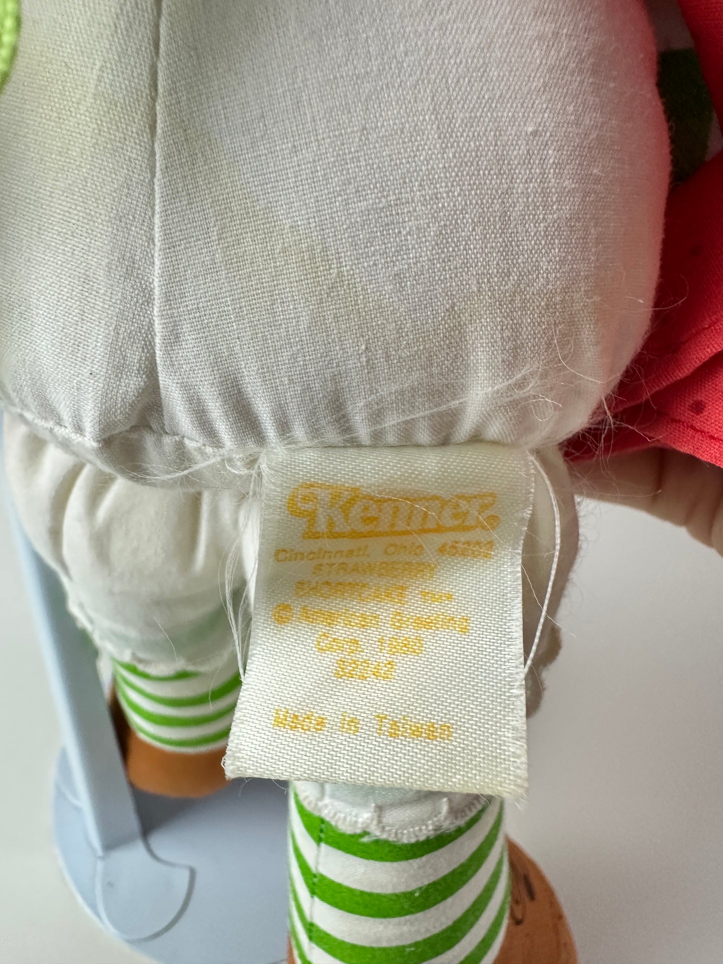 1980 Kenner JCPenney Strawberry Shortcake Rag Doll with Necklace