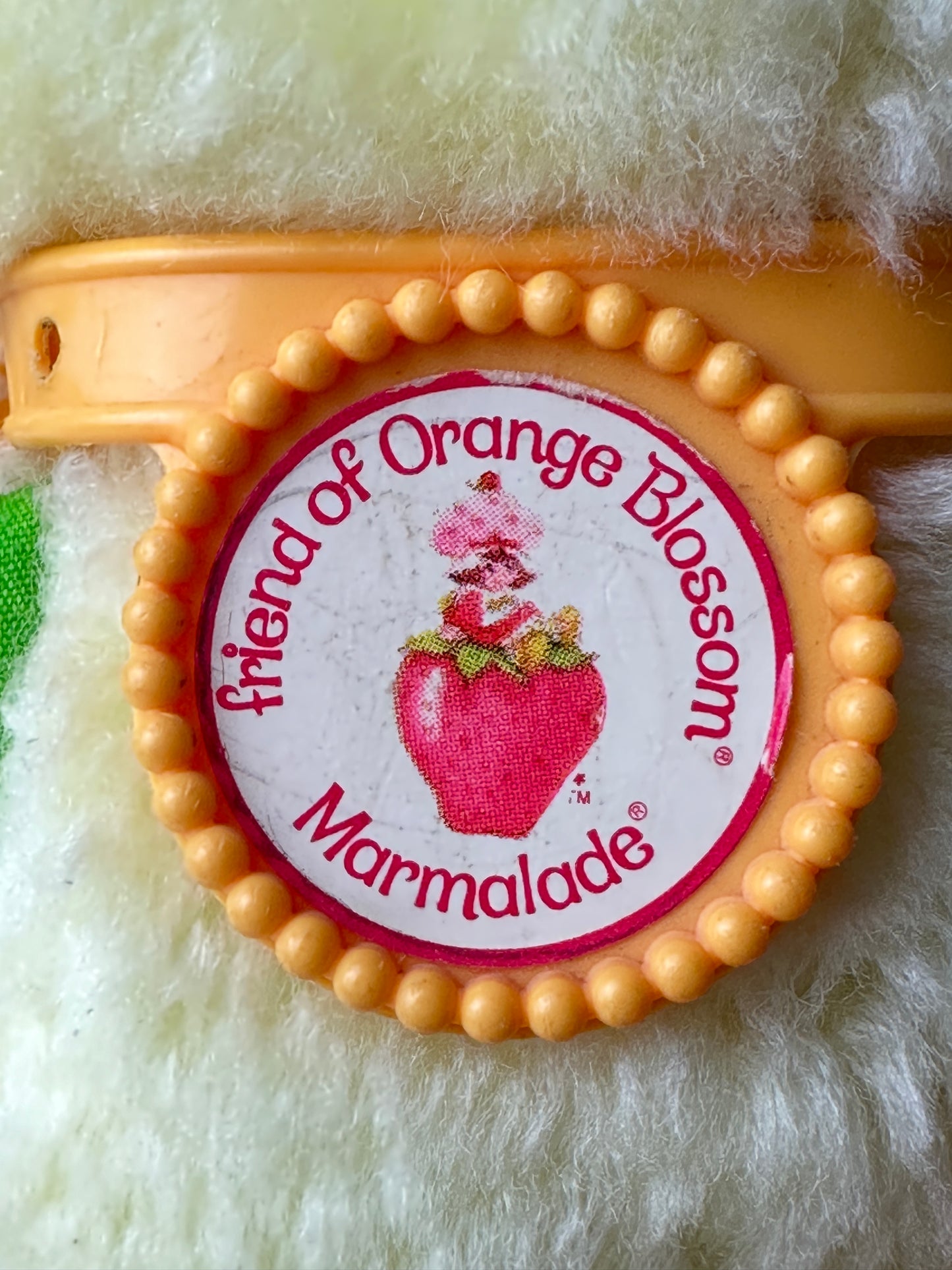 1983 Kenner Strawberry Shortcake Marmalade Small Plush