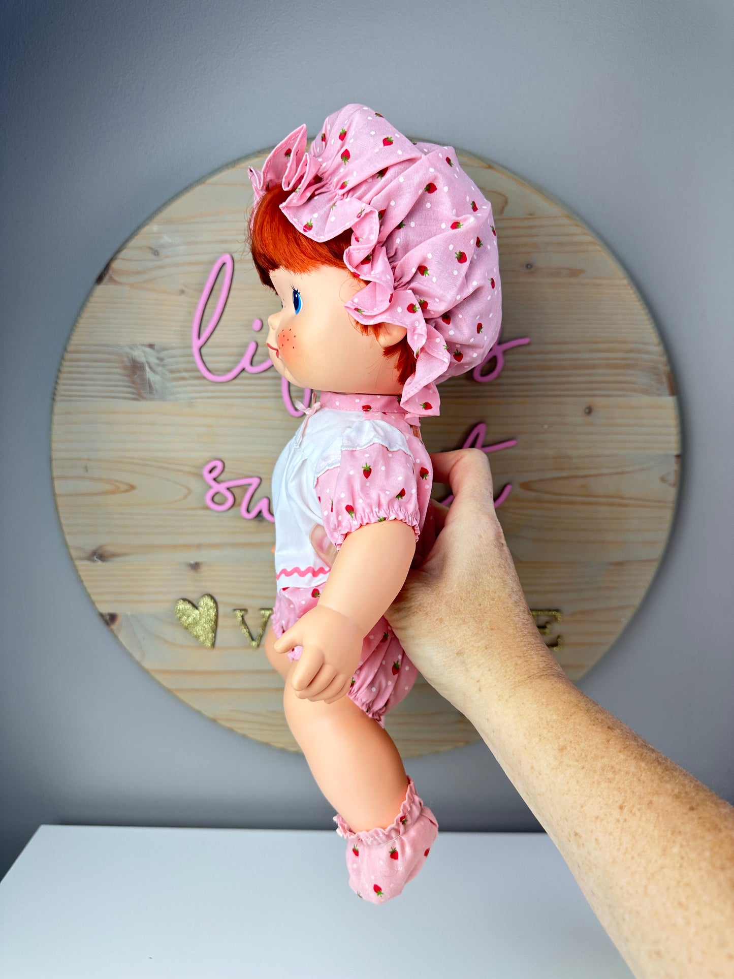 1982 Kenner Strawberry Shortcake Blow Kiss Baby Doll *Berry Vault*