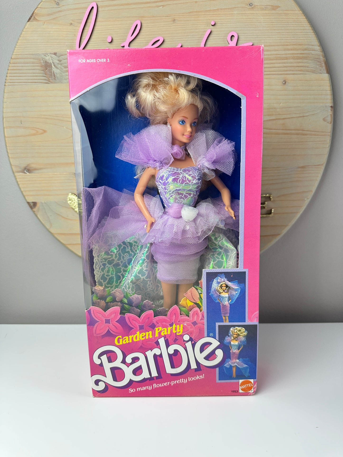 1988 Mattel Garden Party Barbie NRFB
