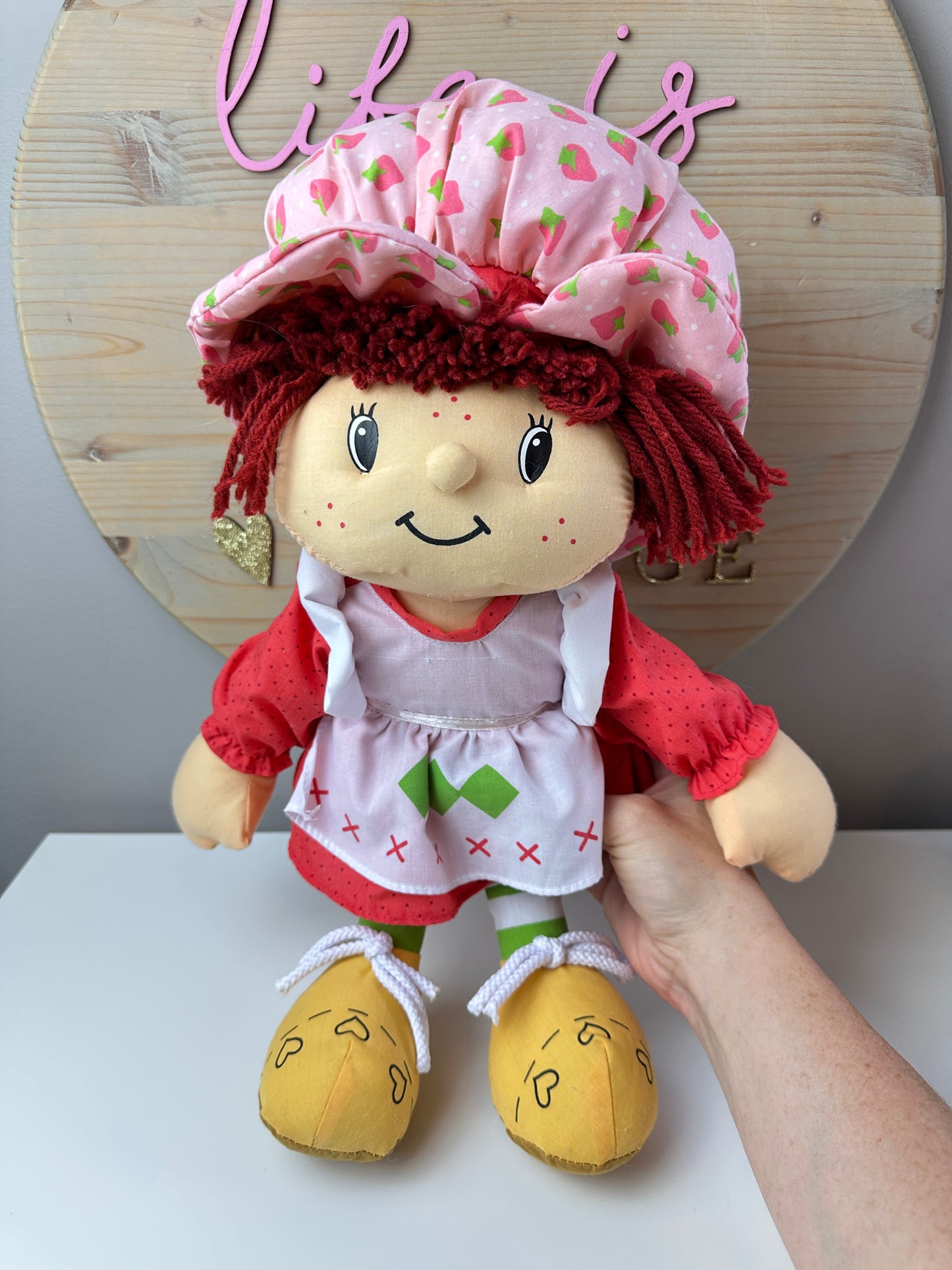 2002 TCFC Strawberry Shortcake Rag Doll