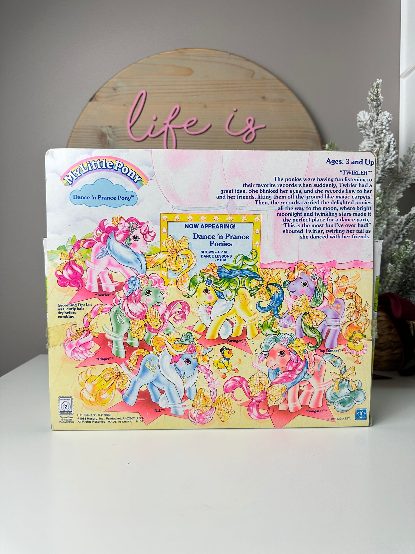 Vintage Hasbro My Little Pony G1 Dance 'N Prance Twirler NRFB MIB Boxed