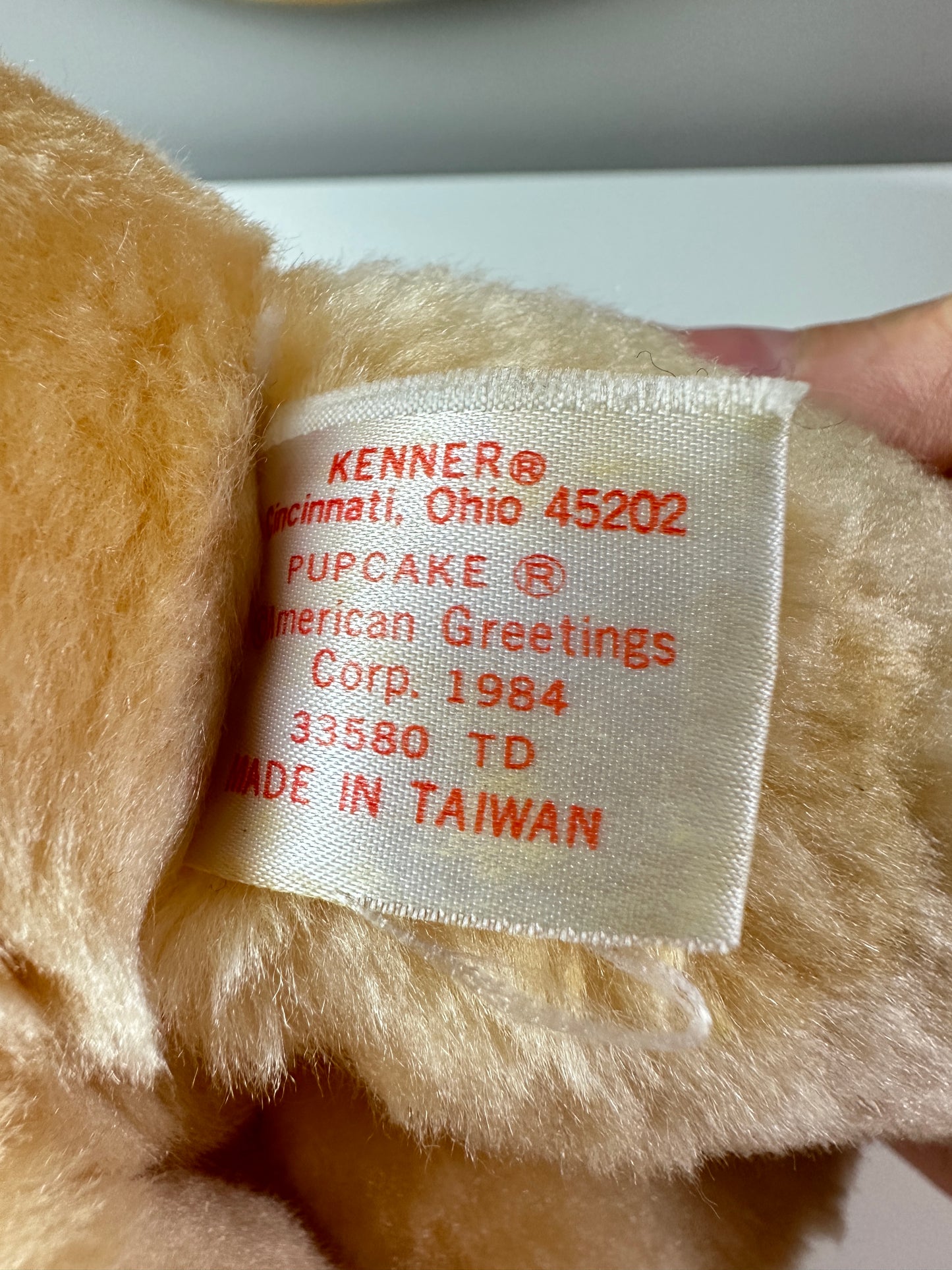 1984 Kenner Strawberry Shortcake Pupcake Large Plush RARE