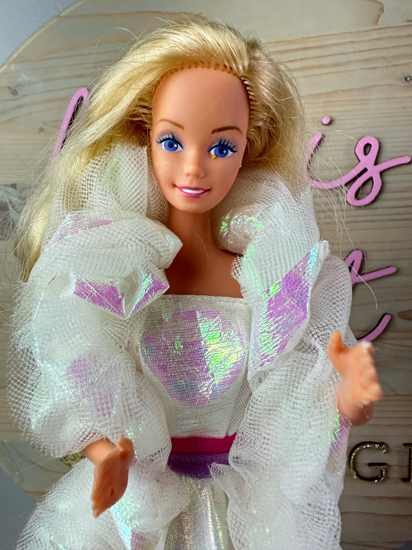 1983 Crystal Barbie Dress and Boa