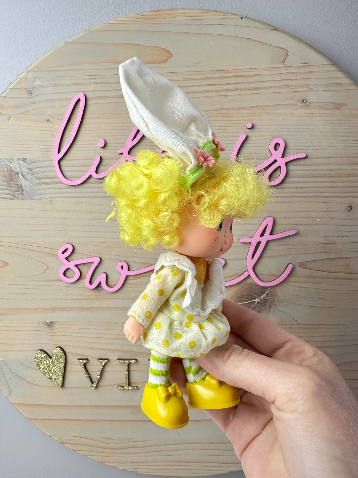 1981 Kenner Strawberry Shortcake Lemon Meringue Doll