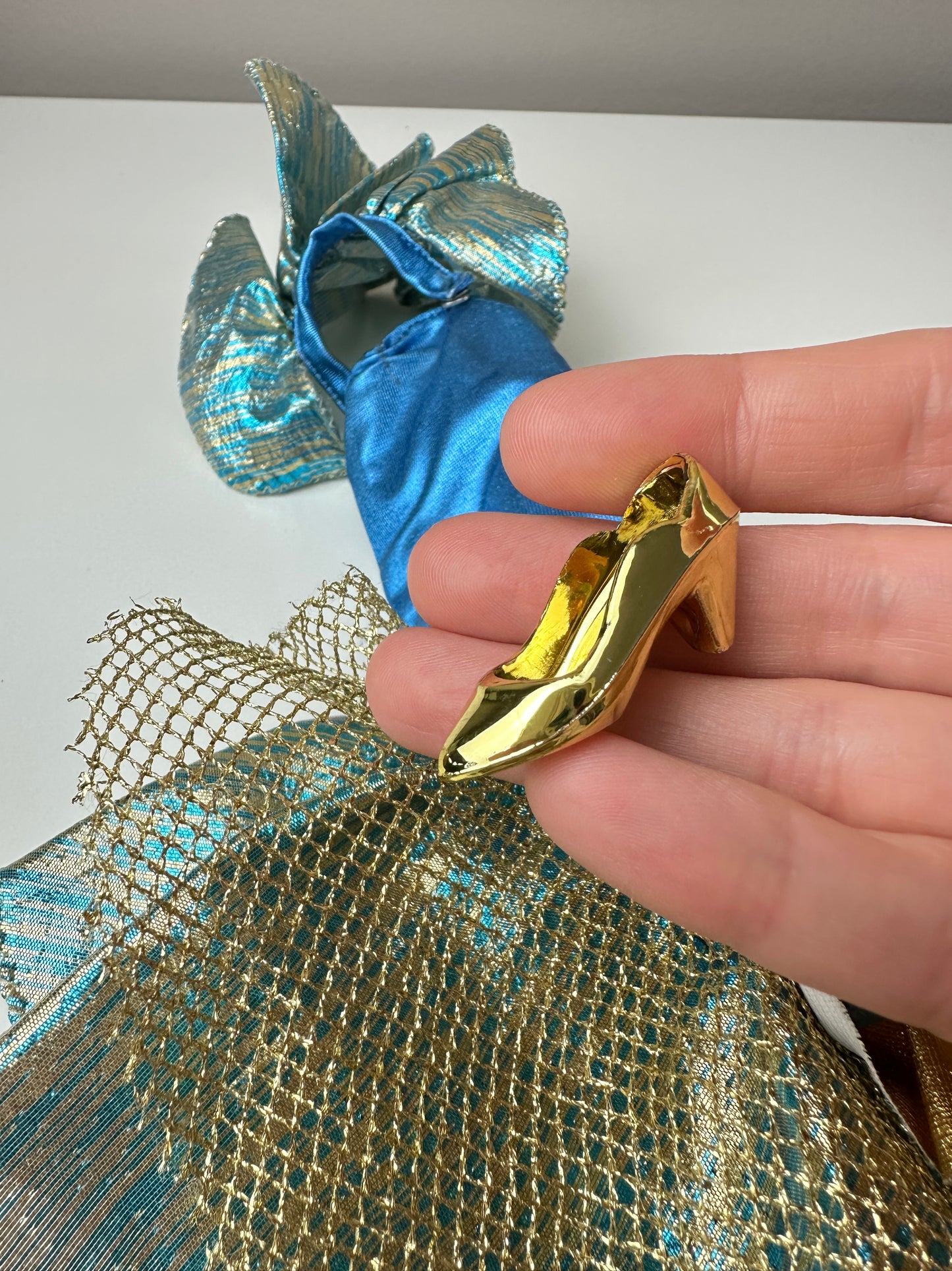 1987 Hasbro JEM Doll Outfit "Moroccan Magic" Dress & Shoe