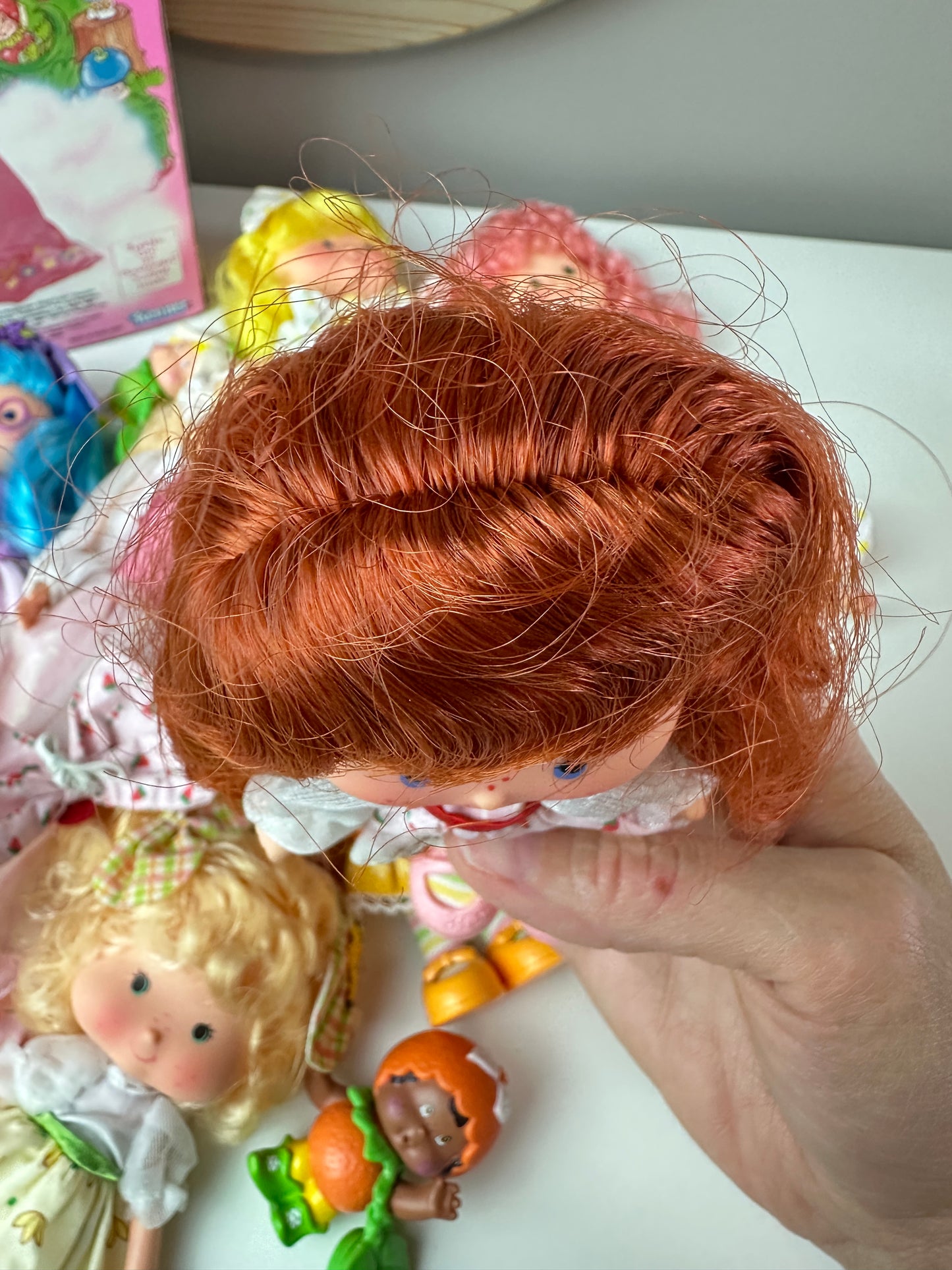 1985 Kenner Strawberry Shortcake COMPLETE Berrykin Doll Collection *Berry Vault*