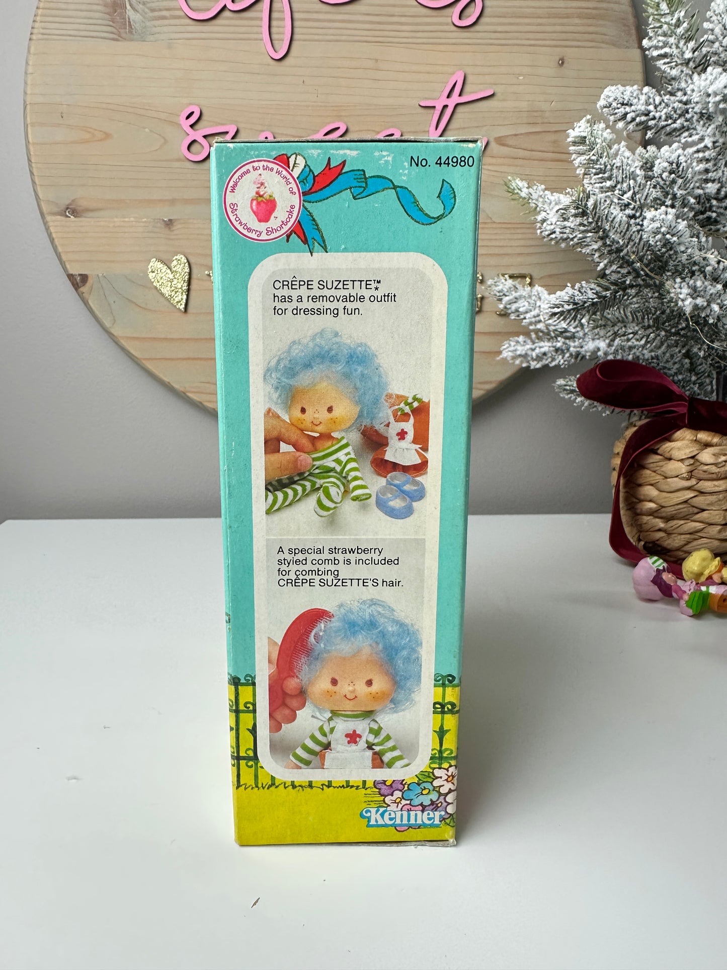 1983 Kenner Strawberry Shortcake Crepe Suzette with Eclair NRFB Sealed