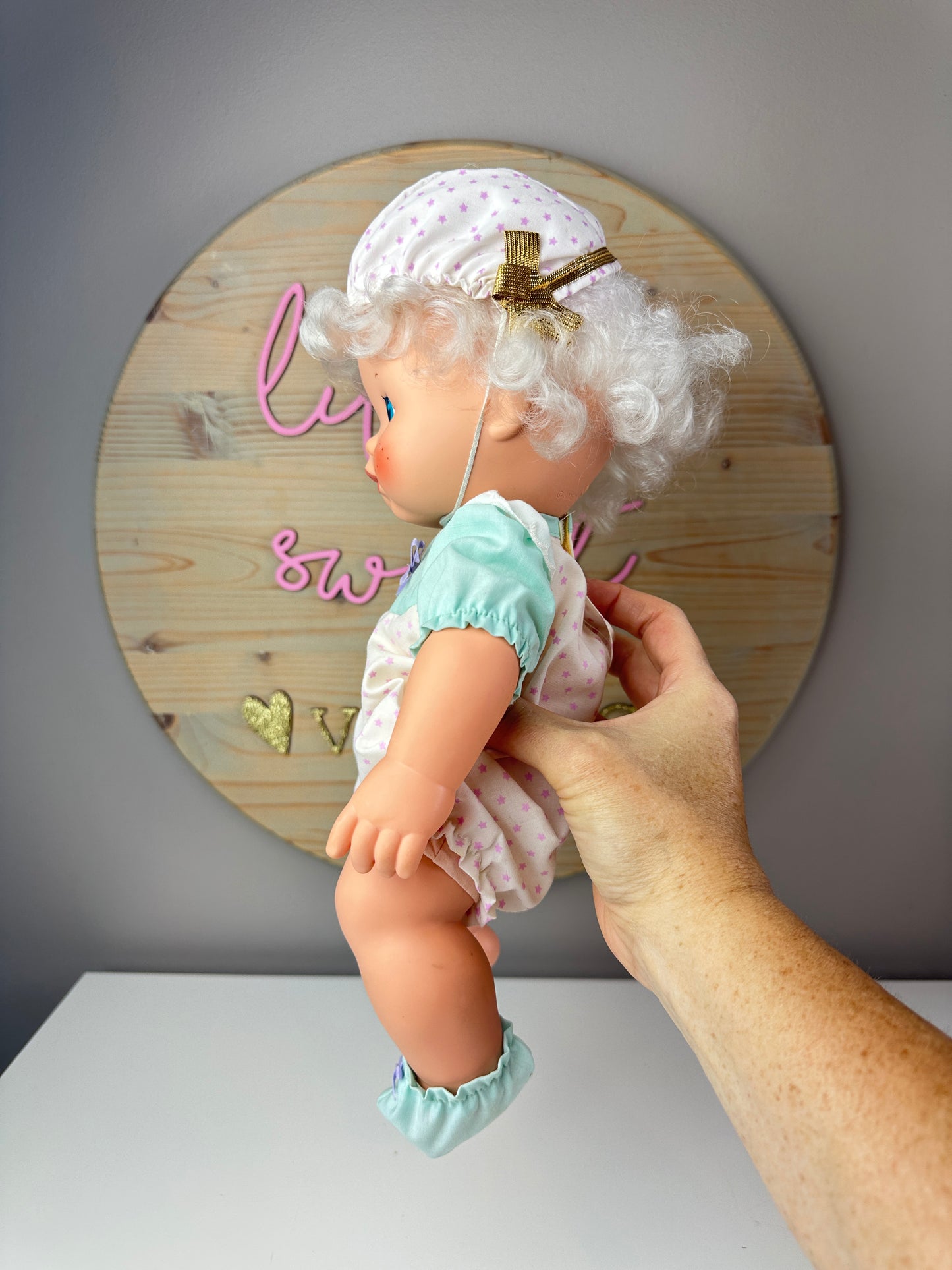 1983 Kenner Strawberry Shortcake Angel Cake Blow Kiss Baby Doll *Berry Vault*
