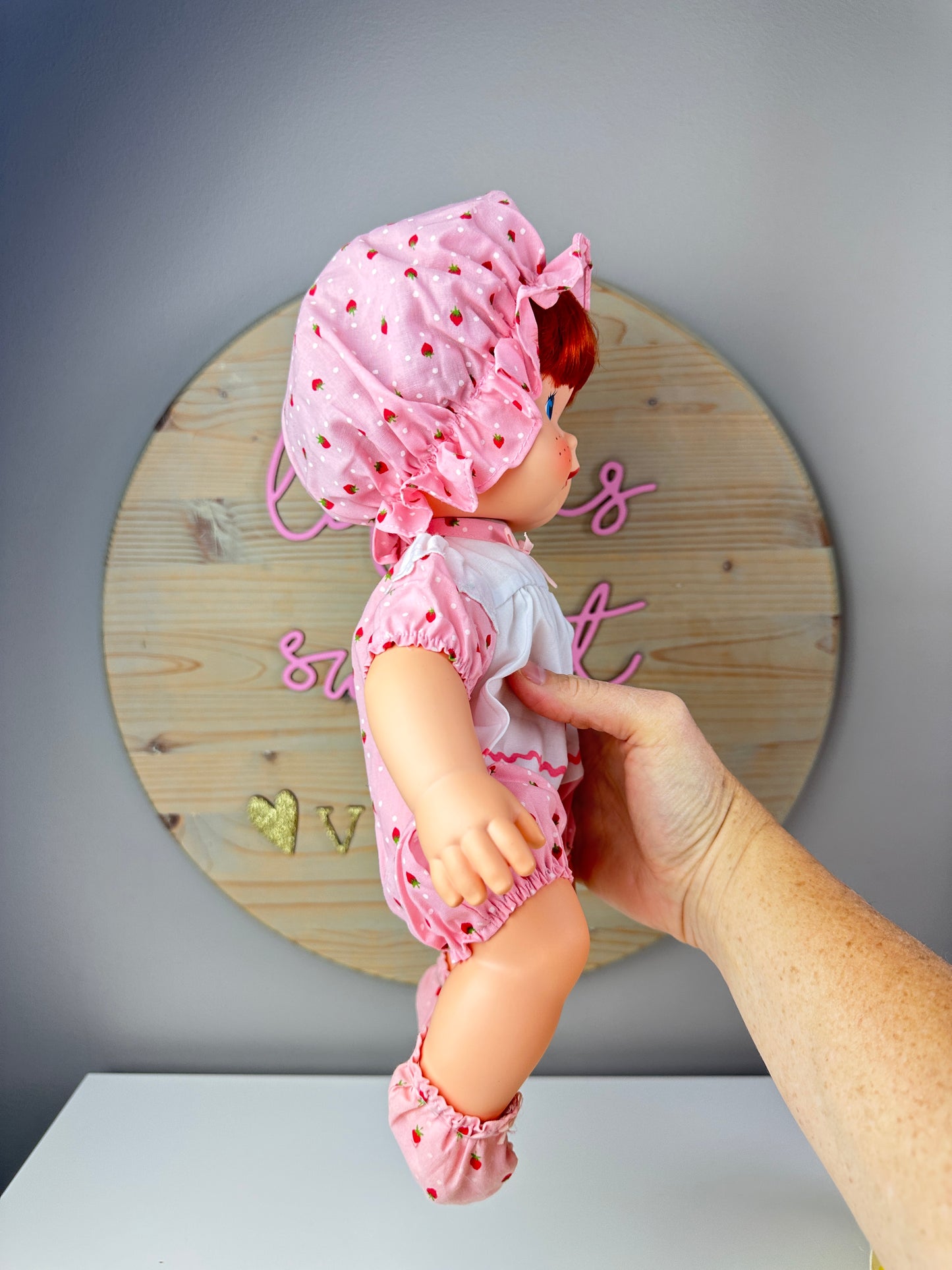 1982 Kenner Strawberry Shortcake Blow Kiss Baby Doll *Berry Vault*